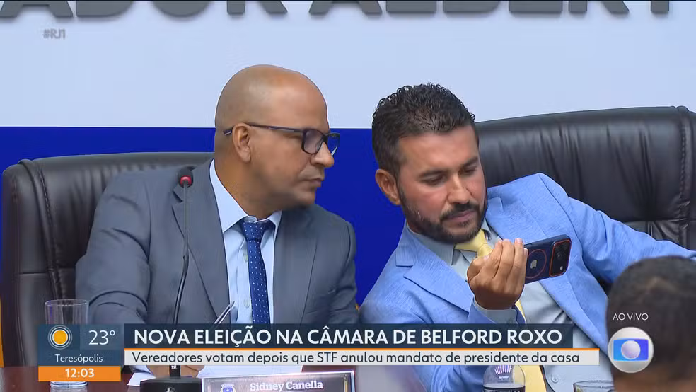 Belford Roxo elege Sidney Canella presidente da Câmara após decisão do STF