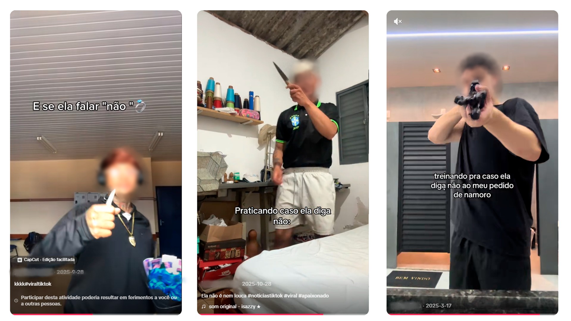 TikTok remove vídeos de trend que simulava agressões contra mulheres após investigação da PF