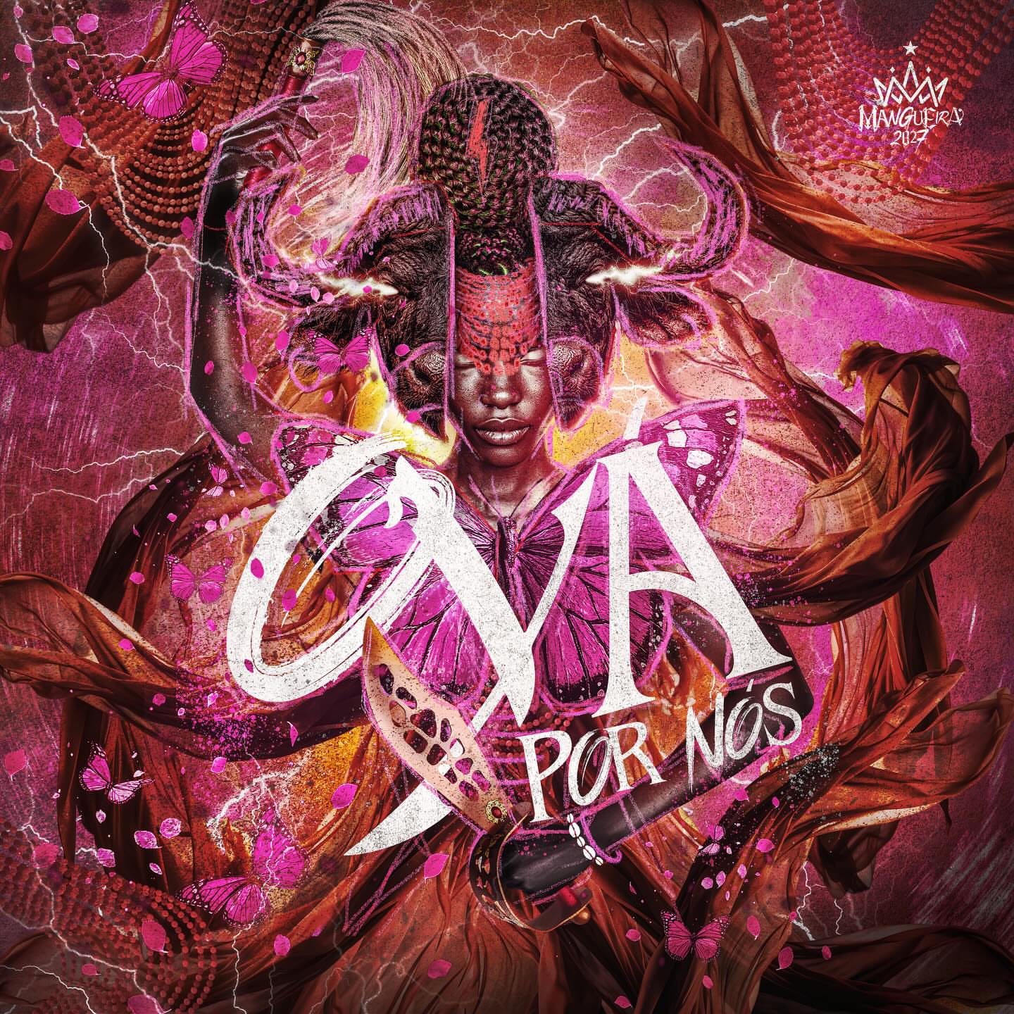 Mangueira anuncia enredo para 2027 e vai homenagear Oyá, Orixá dos ventos e das transformações