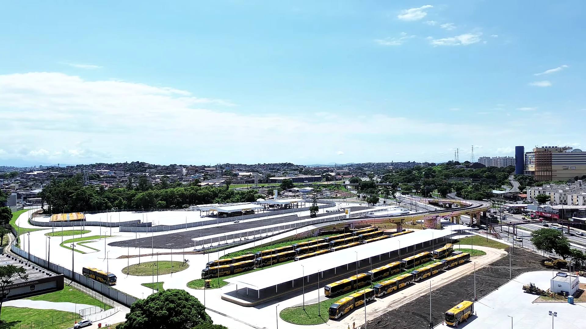Prefeitura do Rio inaugura Terminal Margaridas para integrar BRT à Baixada
