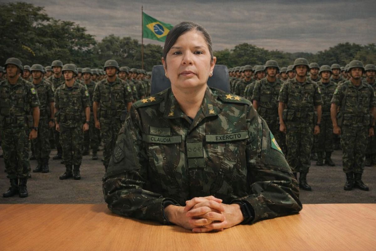 Primeira general do Exército, Cláudia Cacho assume hospital militar e faz história