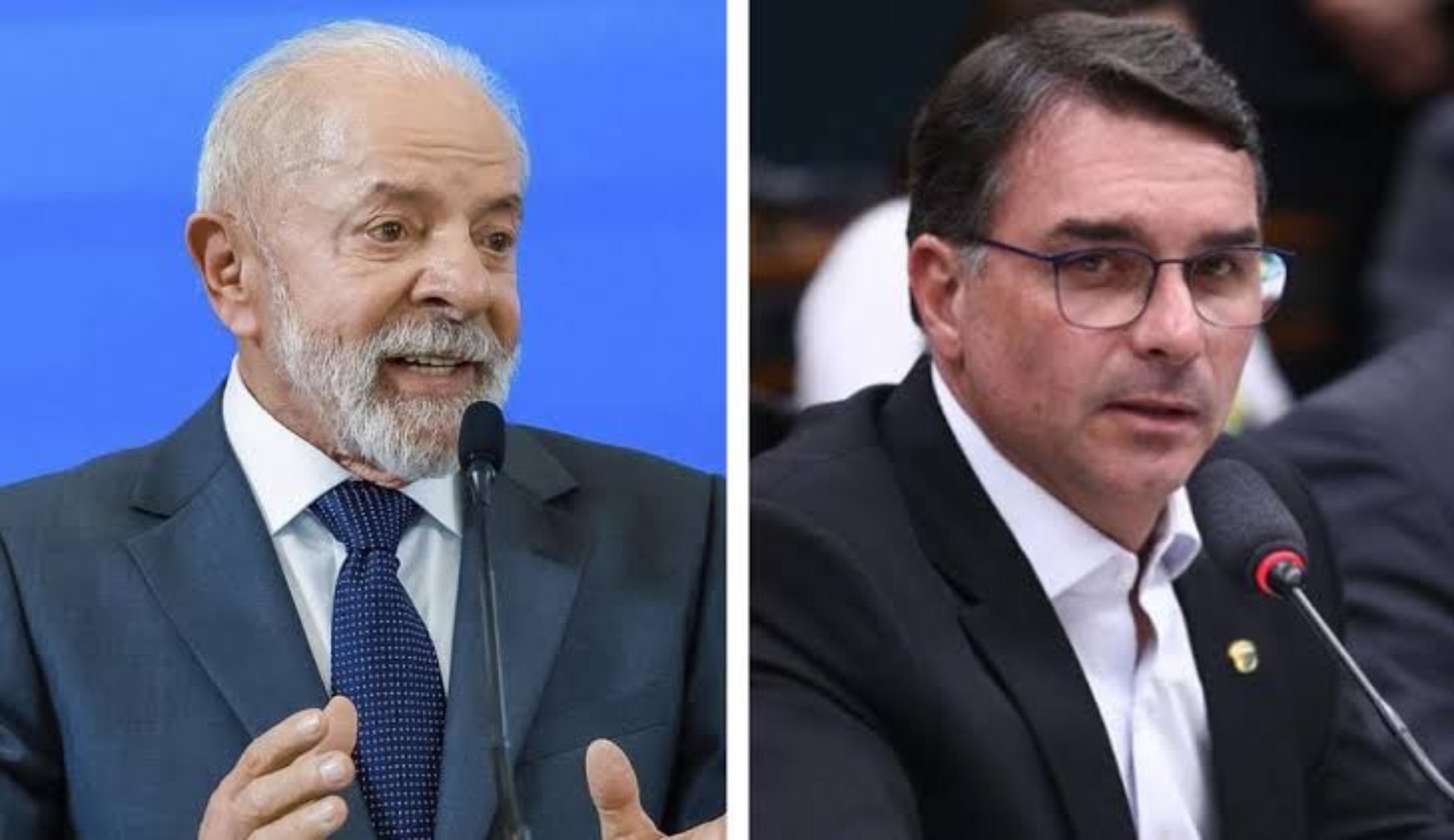 Lula aciona Flávio Bolsonaro no TSE por vídeo que liga presidente à corrupção