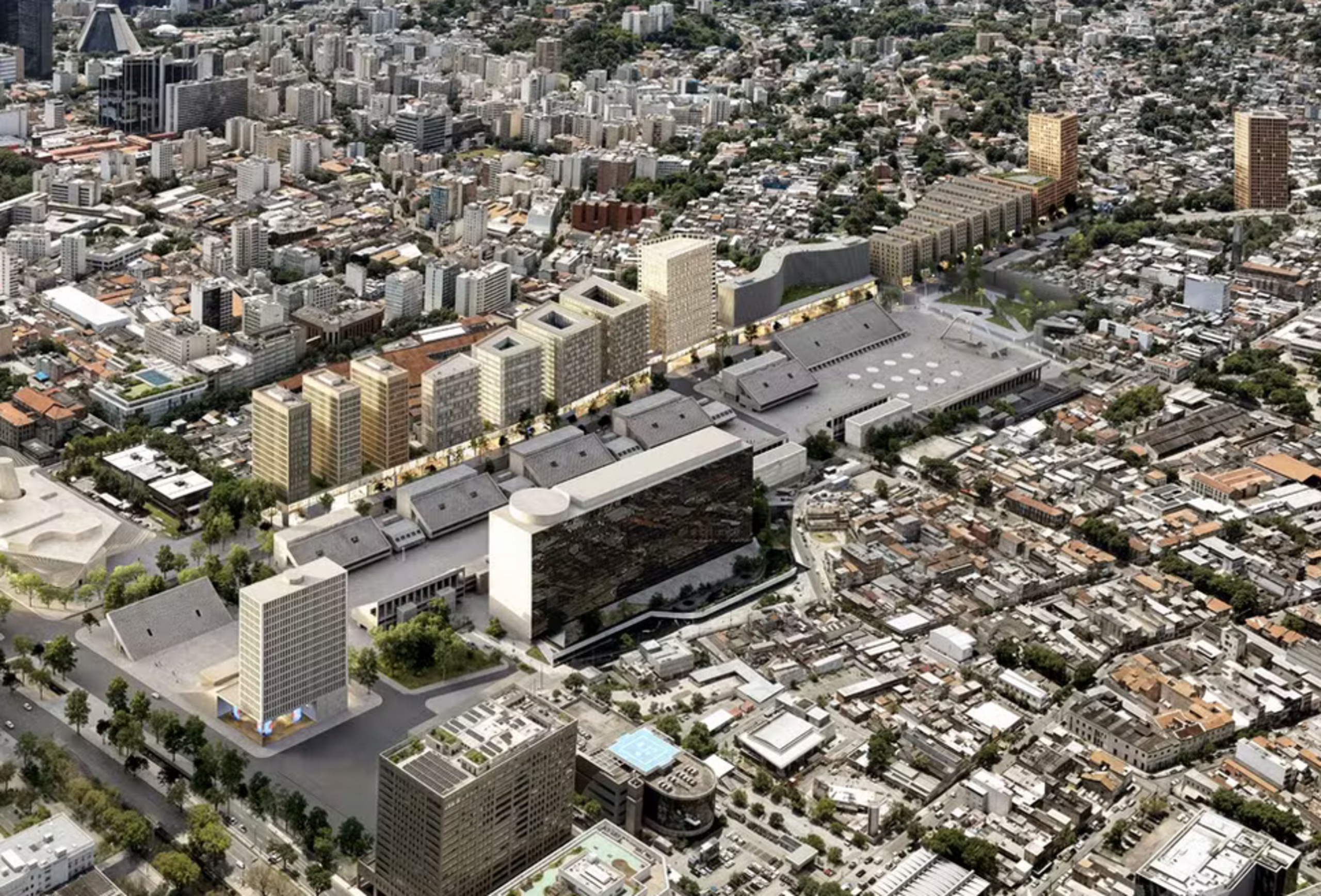 Projeto Praça Onze Maravilha prevê prédios de 30 andares e acende alerta sobre impacto na paisagem do Rio