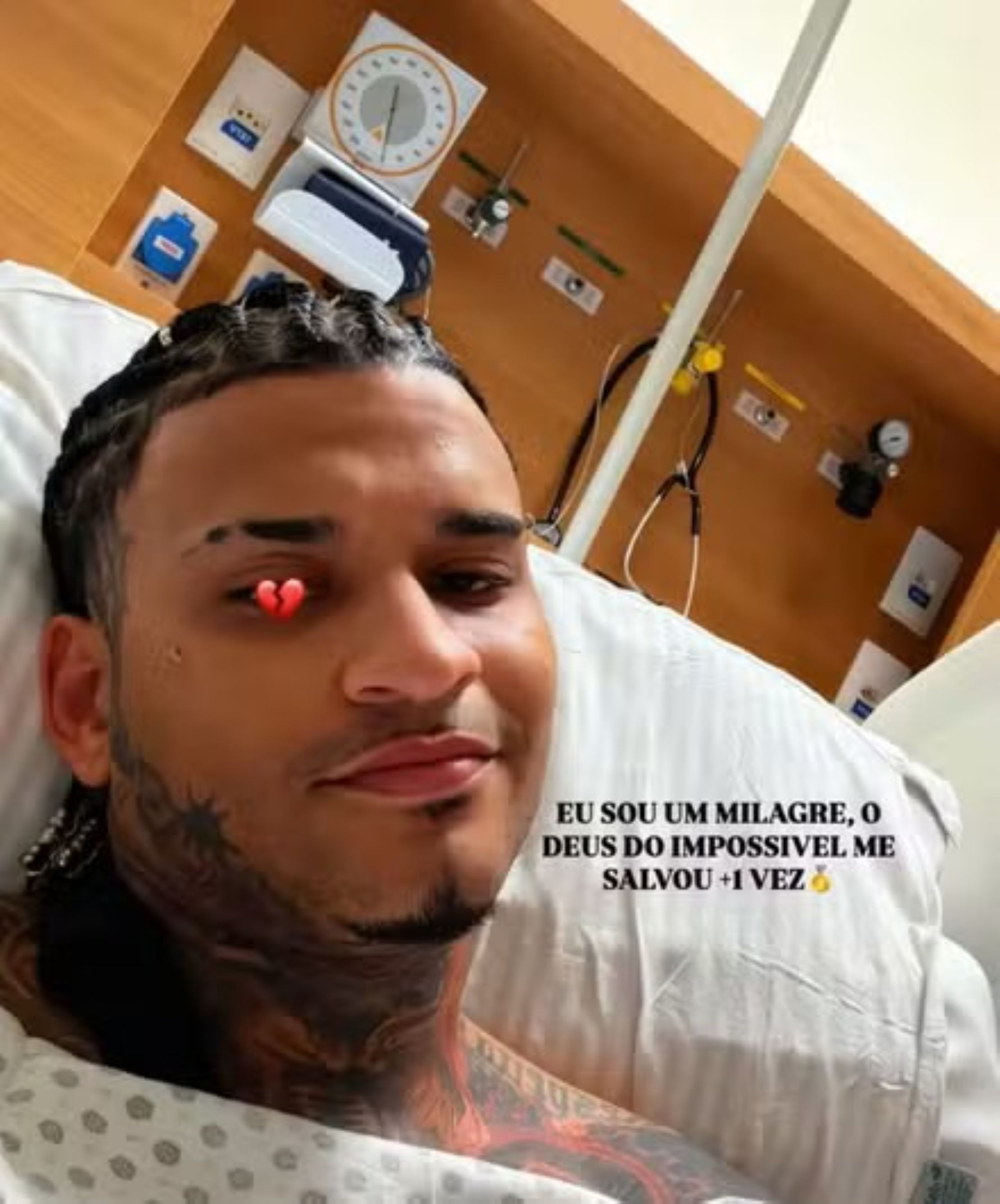 Anderson Neiff após cirurgia abre nova conta no Instagram: “Sou um milagre”