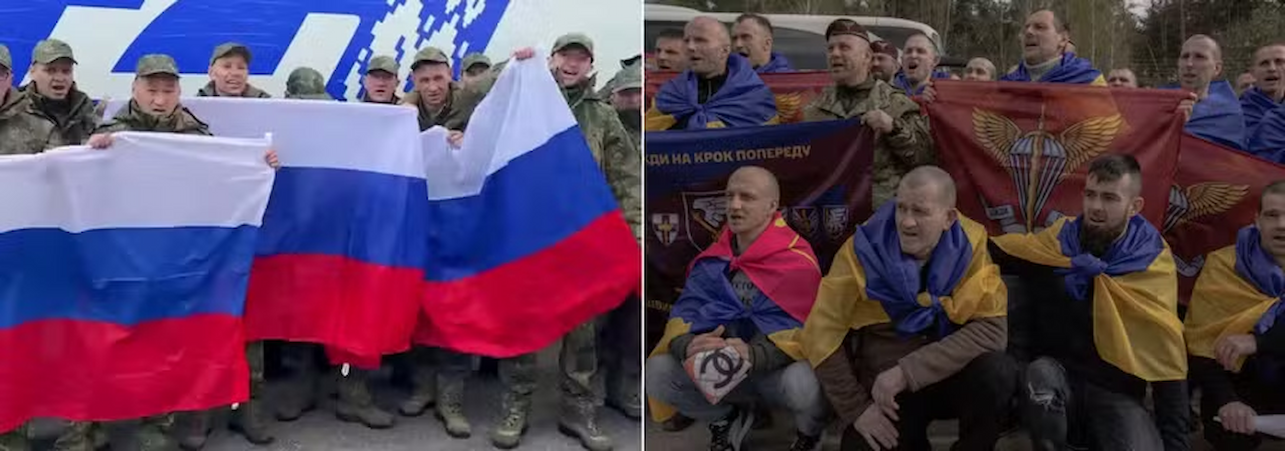 Rússia e Ucrânia libertam 193 prisioneiros de cada lado após negociações