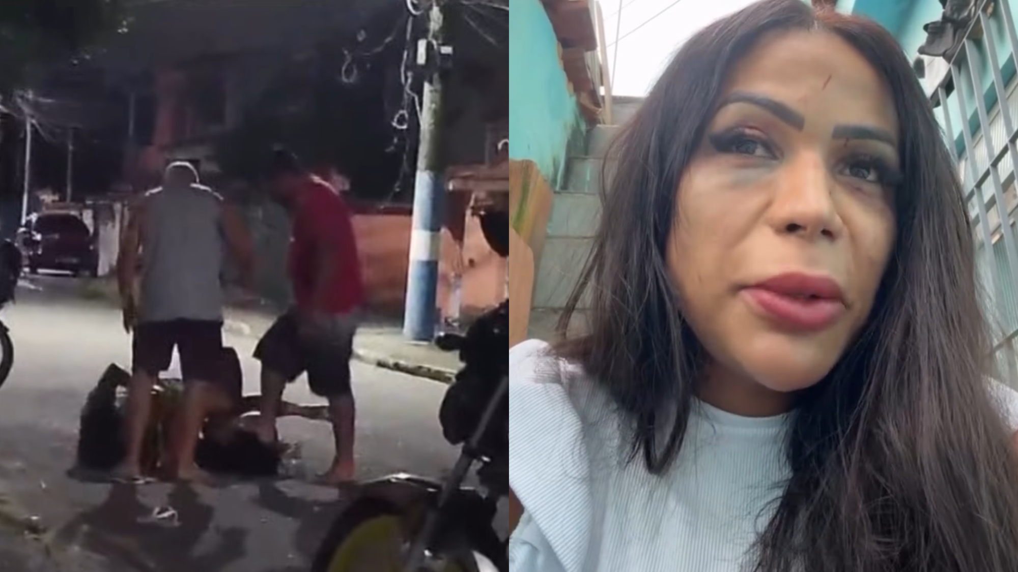 Influenciadora é agredida brutalmente durante discussão em Duque de Caxias; vídeo