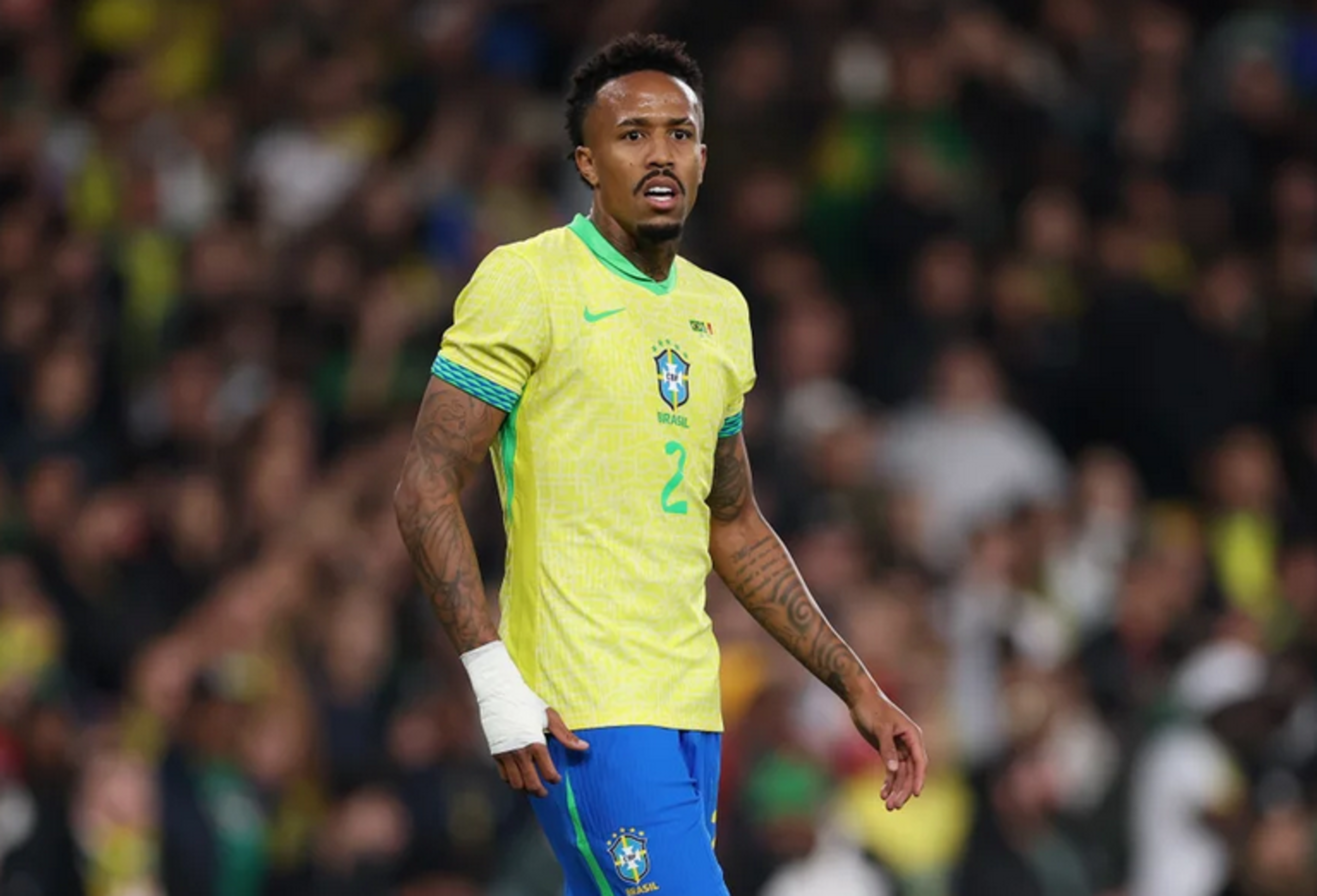 Éder Militão deve passar por cirurgia e pode não disputar a Copa