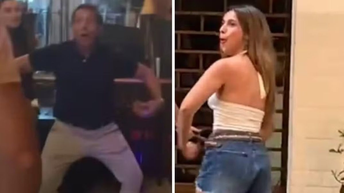 Vídeo: Pai de argentina presa no Rio por injúria racial repete gestos da filha