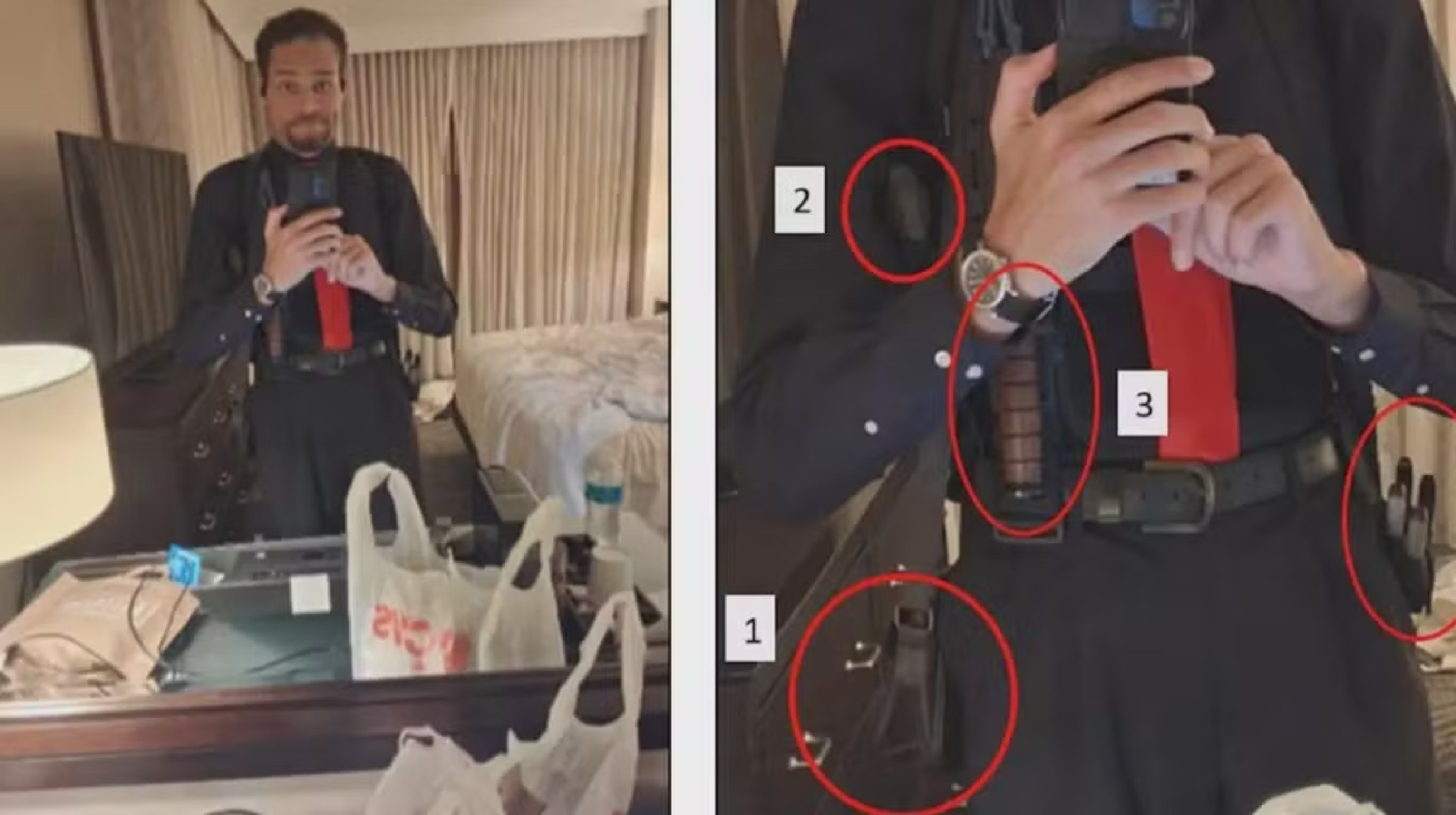 Atirador faz selfies com armas antes de ataque em jantar com Trump, revelam novas imagens