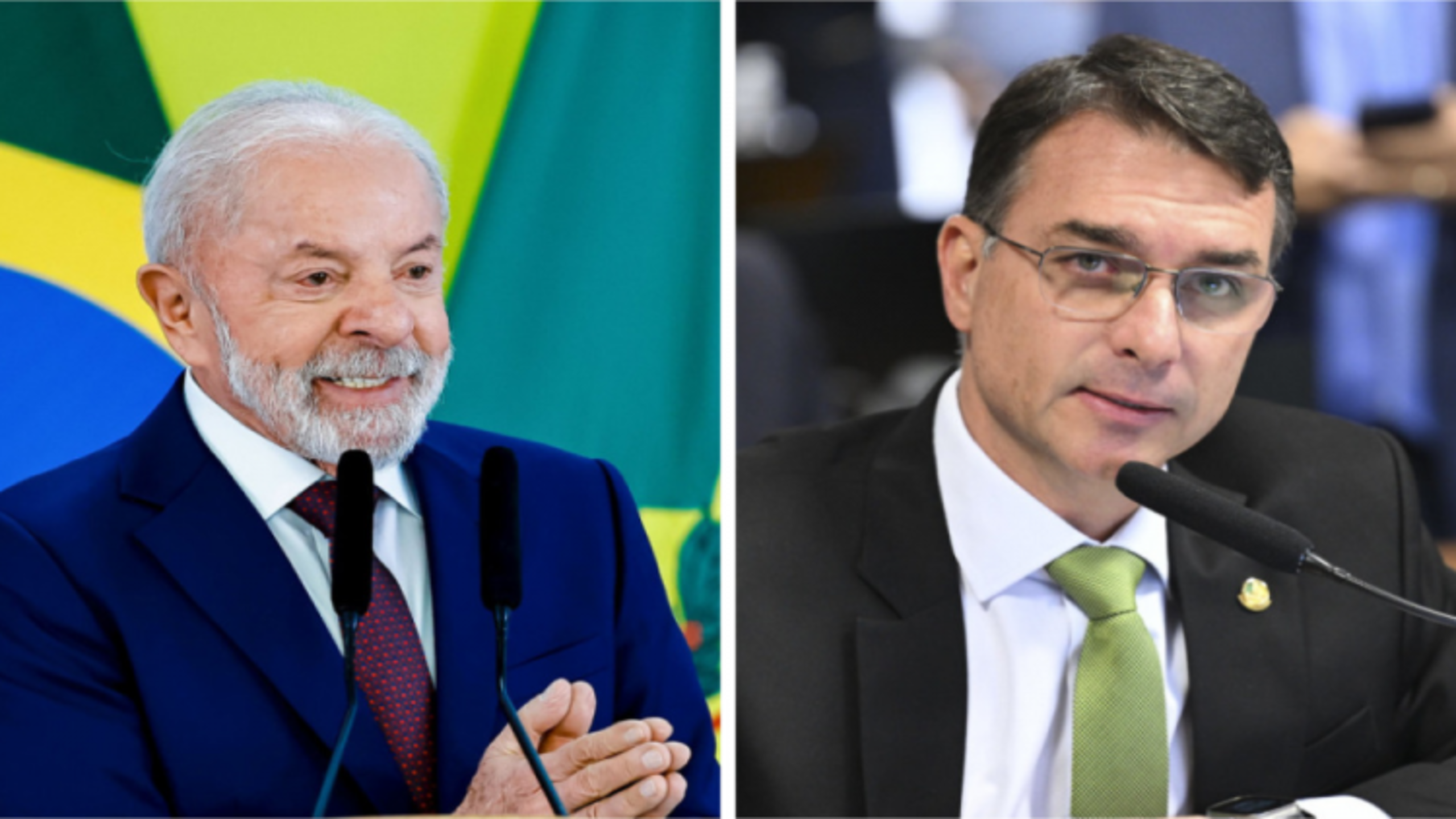 Pesquisa CNT: Lula  tem 44,9% e Flávio Bolsonaro 40% no 2º turno
