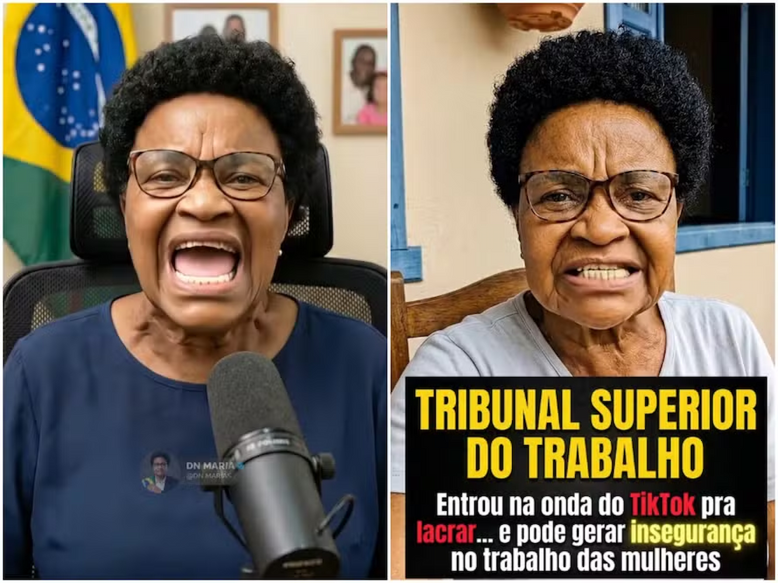 Perfil Dona Maria com IA vira alvo da Justiça após viralizar nas redes