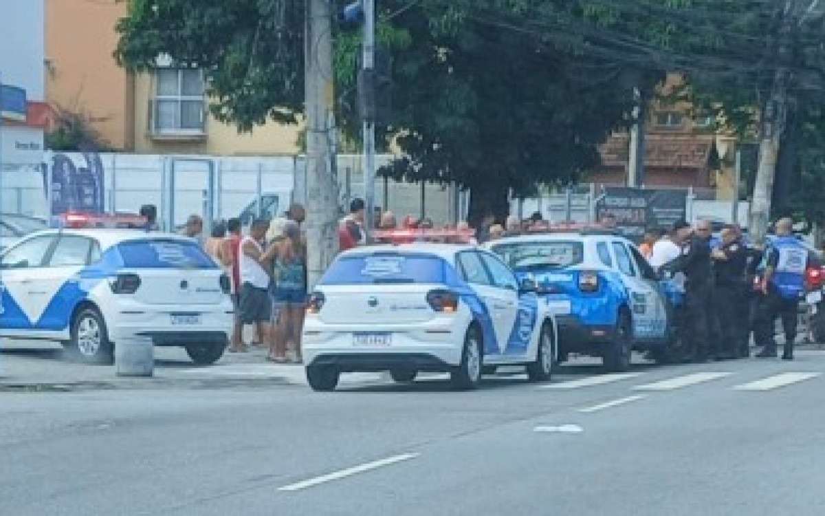 PM reage a assalto e bandido acaba baleado na Freguesia