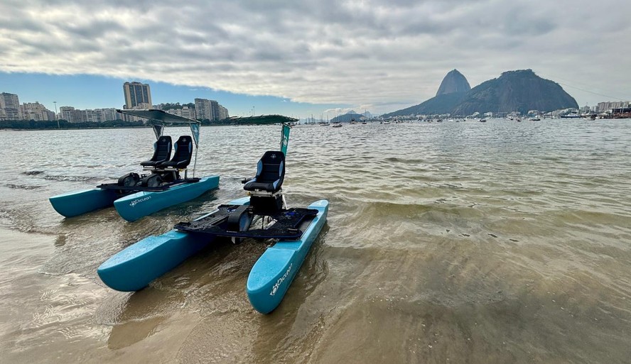 Rio testa drone salva-vidas e bicicleta que retira lixo da Lagoa em programa de inovação