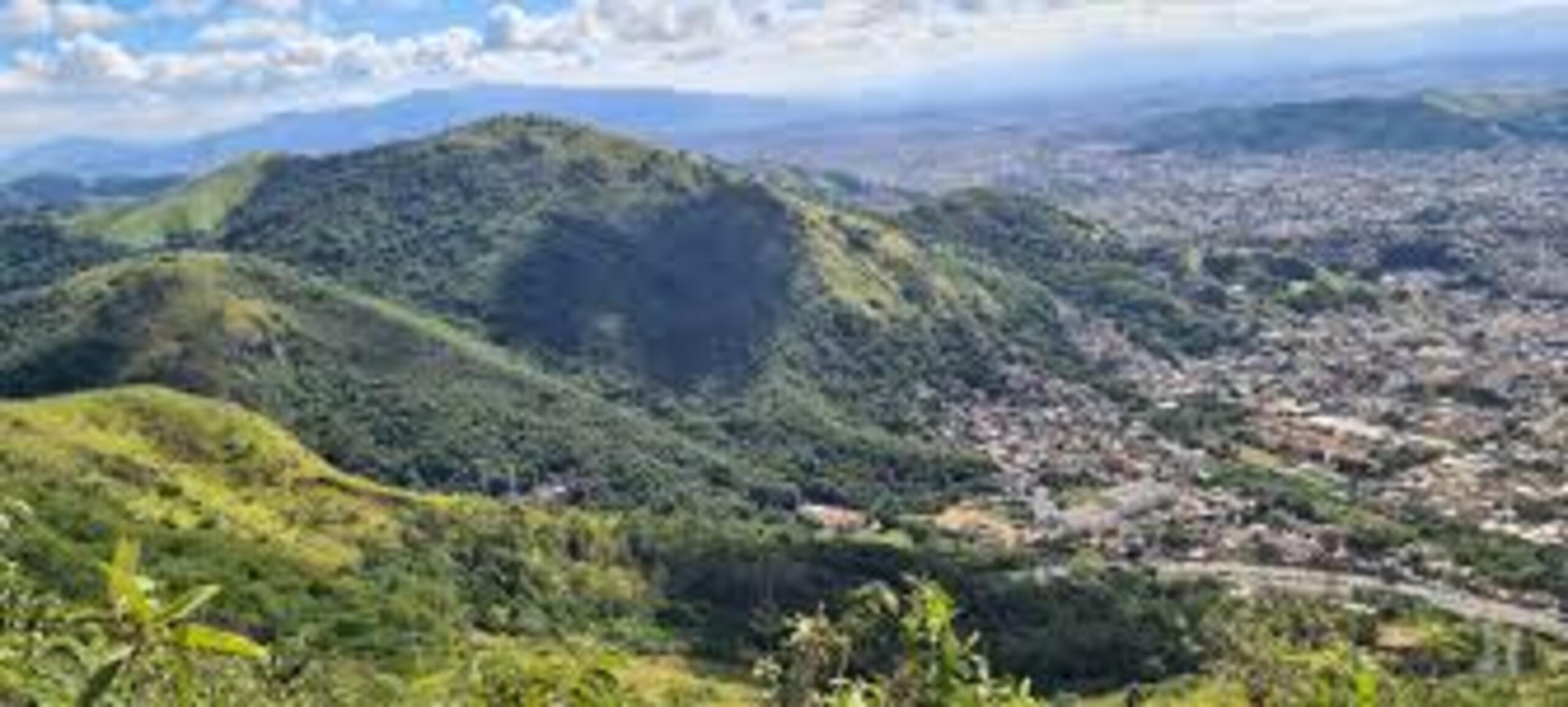 Incêndio atinge vegetação no Complexo do Lins