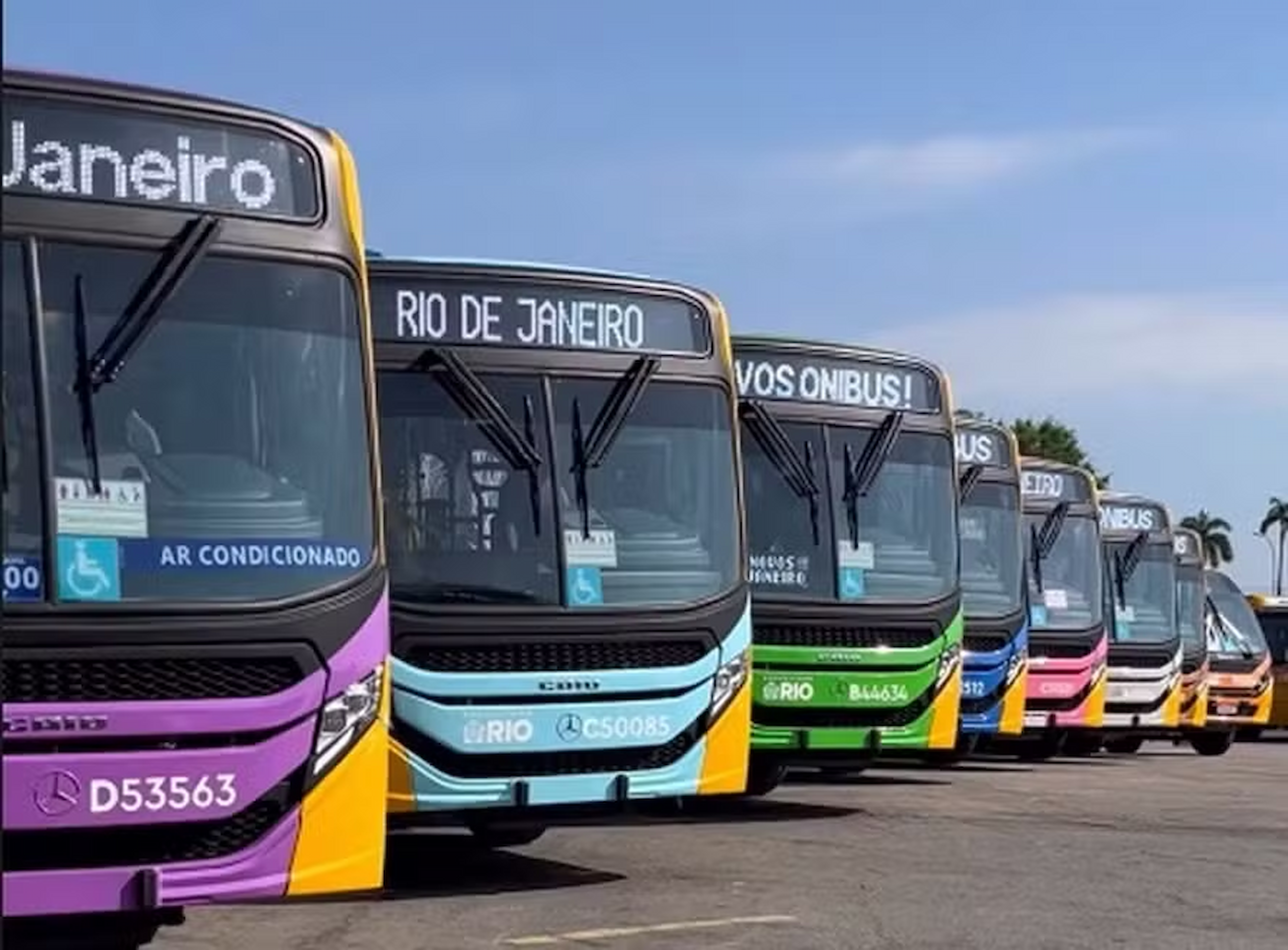 Frota de ônibus do Rio ganha 102 novos veículos e prevê expansão ainda este ano
