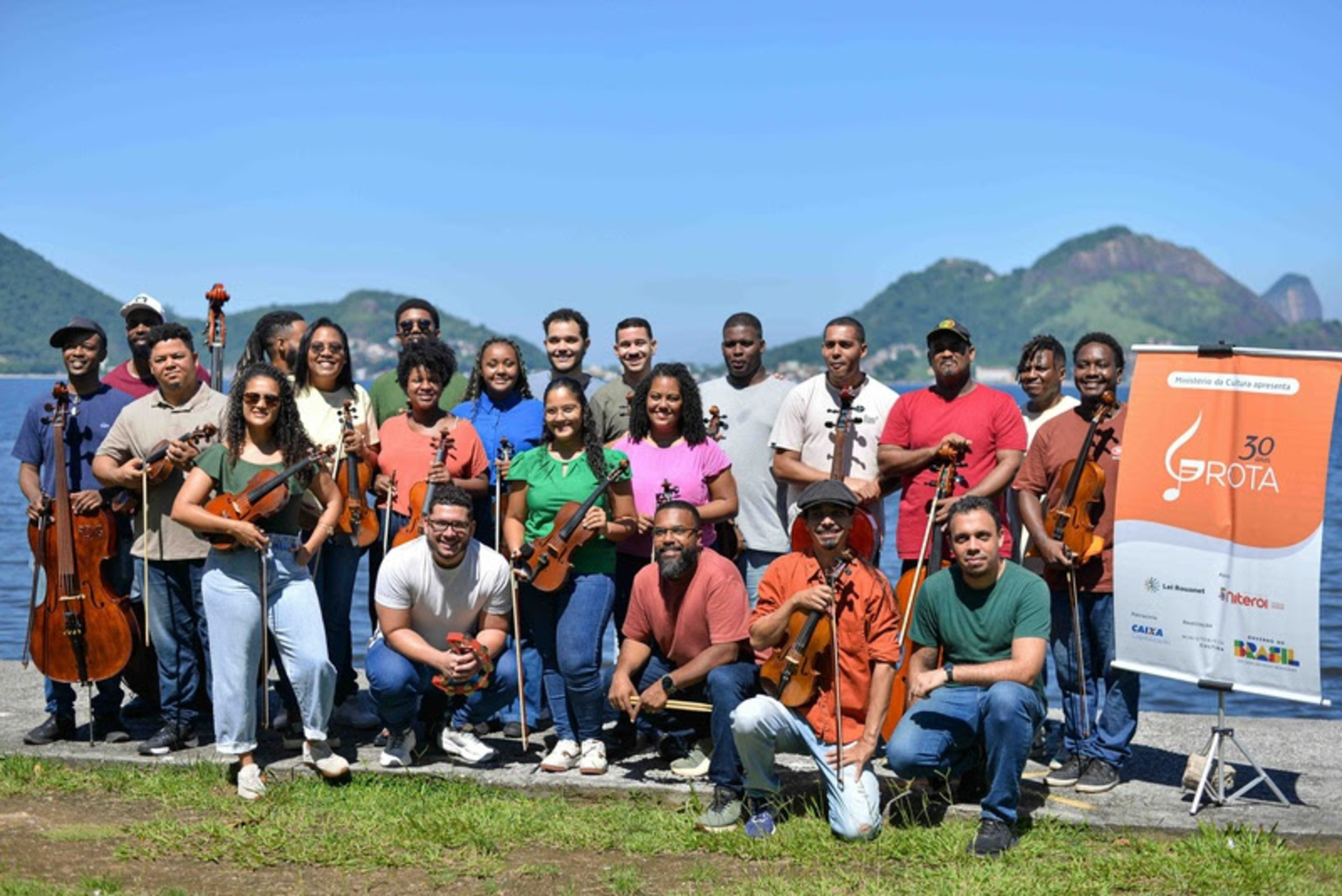 De graça! Orquestra da Grota se apresenta no Solar do Jambeiro