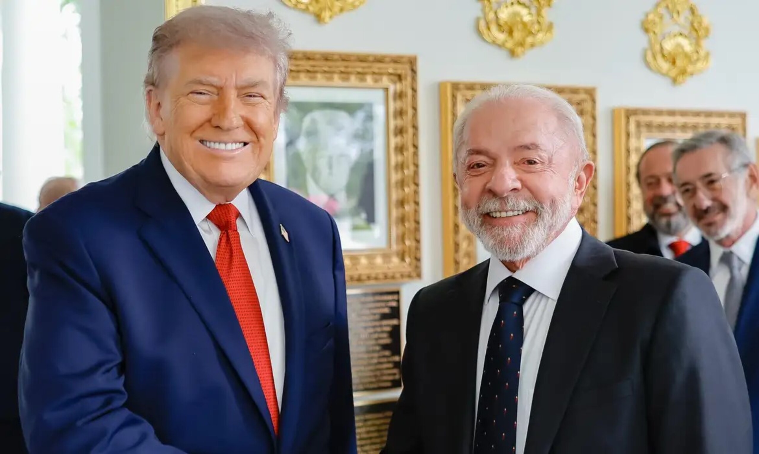 Trump elogia Lula após reunião reservada de quase 3 horas na Casa Branca