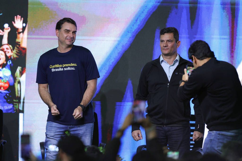 Sergio Moro elogia Flávio Bolsonaro e chama ação contra PCC e CV nos EUA de “extraordinária”