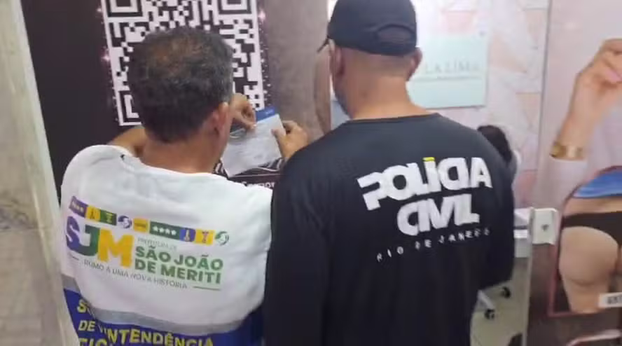 Clínica estética é interditada em São João de Meriti após denúncias de pacientes
