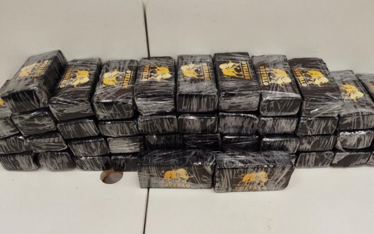 PF prende caminhoneiro com 50 kg de cocaína na Dutra
