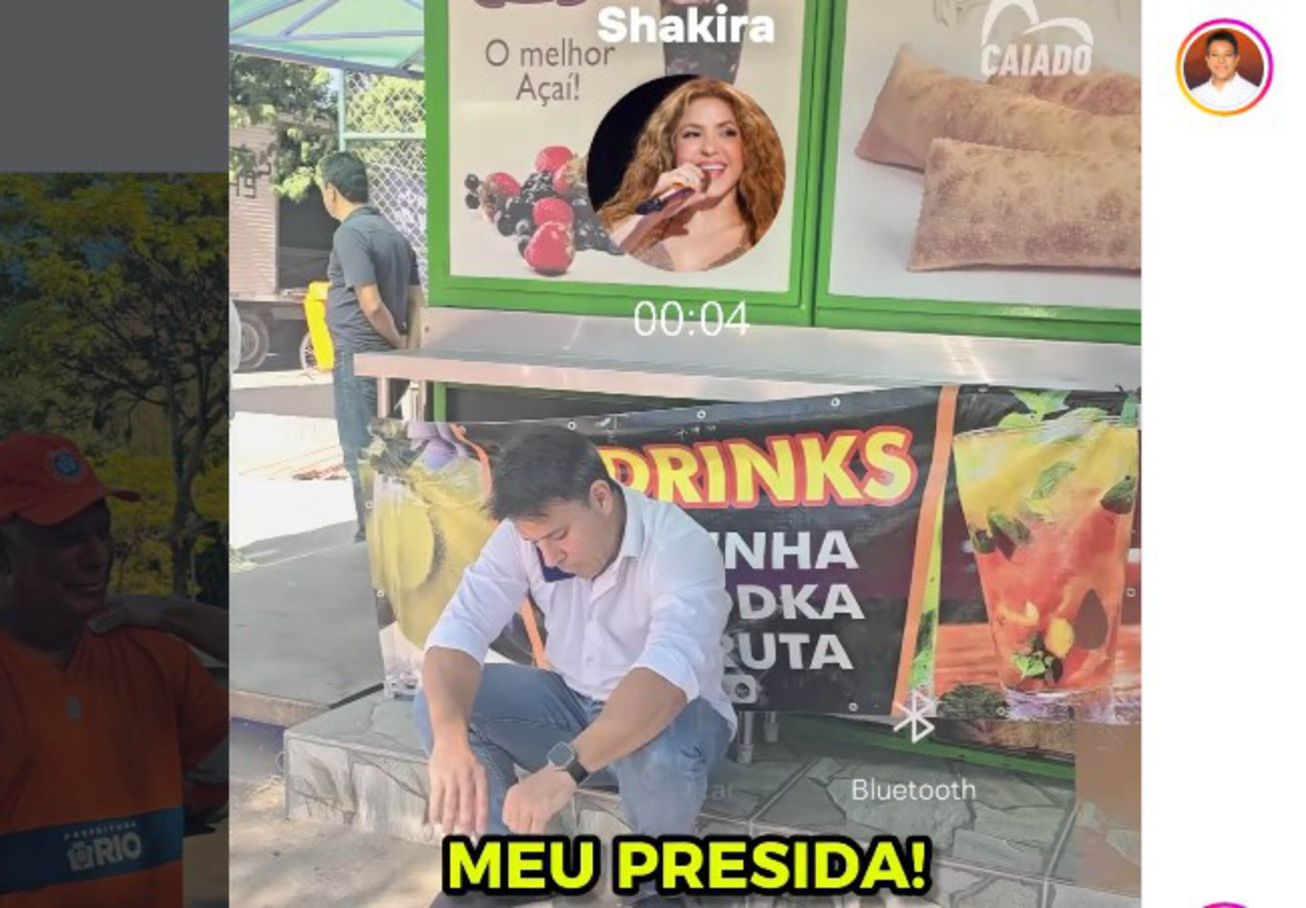 No embalo de Shakira: Carlo Caiado simula ligação da cantora com elogios ao BRT Metropolitano; vídeo