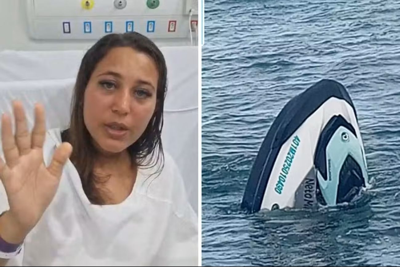 Sobrevivente de 42 horas à deriva em Ilhabela: ‘Estou melhorando’