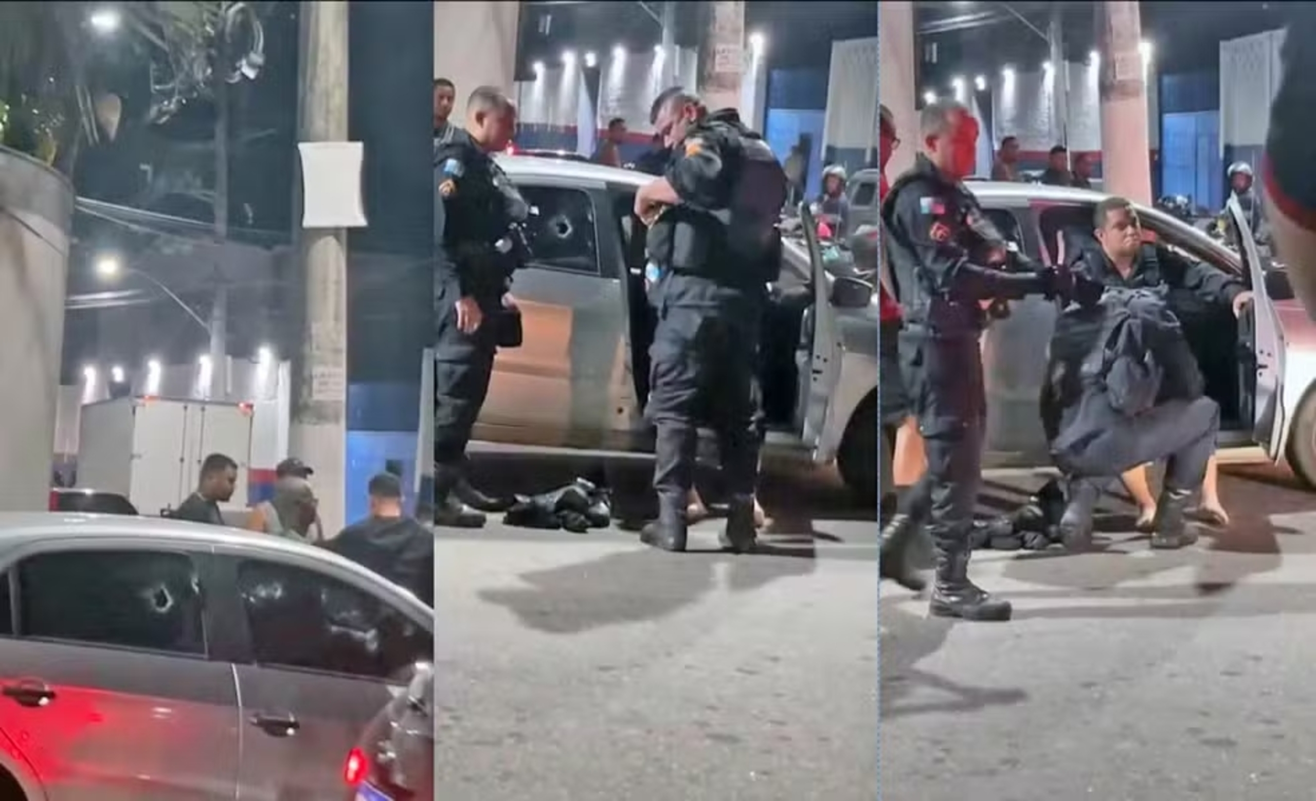 PM reage a assalto e é baleado em Duque de Caxias