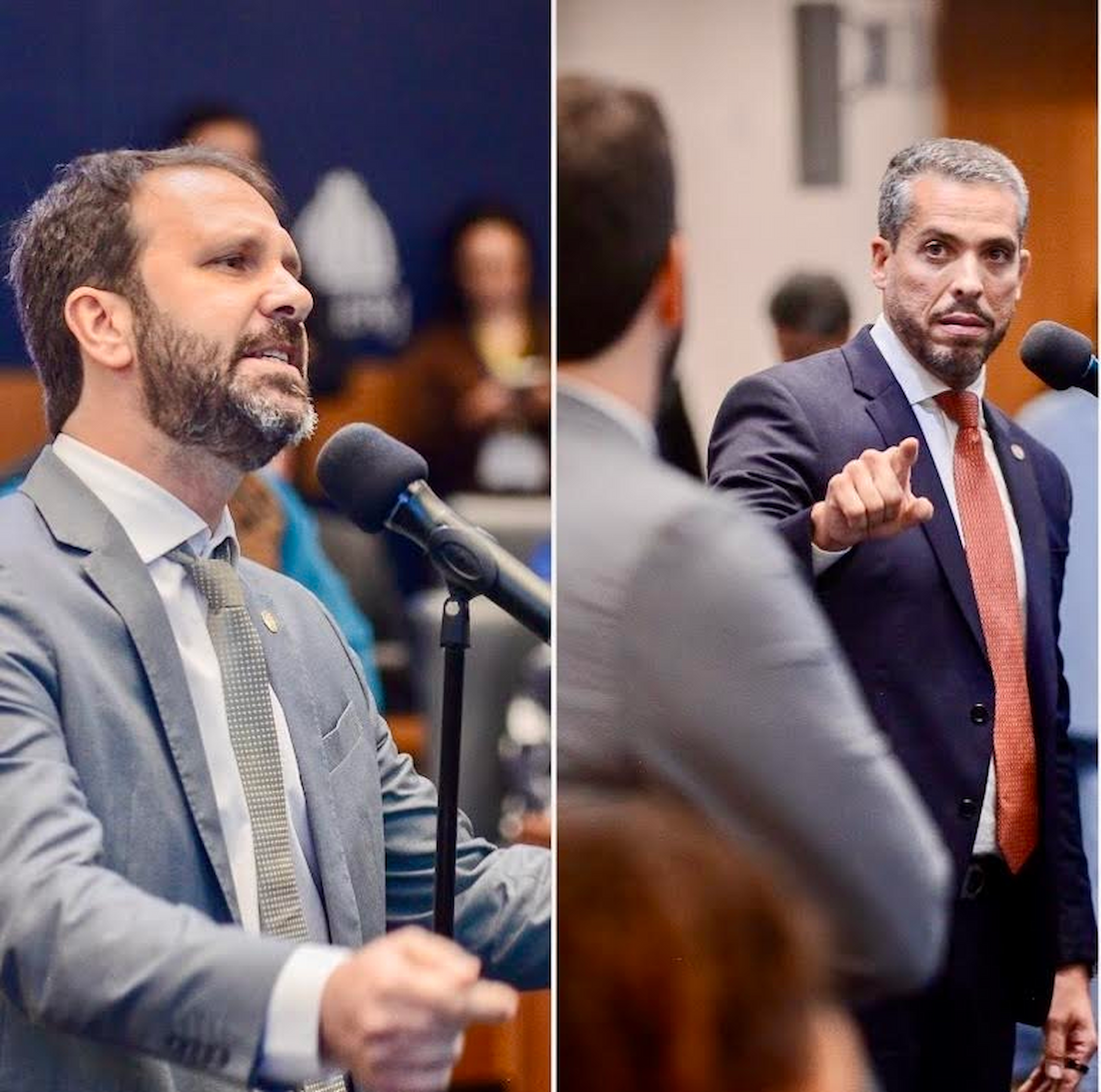 Polêmica sobre assinaturas digitalizadas volta a dominar debate na Alerj e gera bate-boca entre Amorim e Serafini