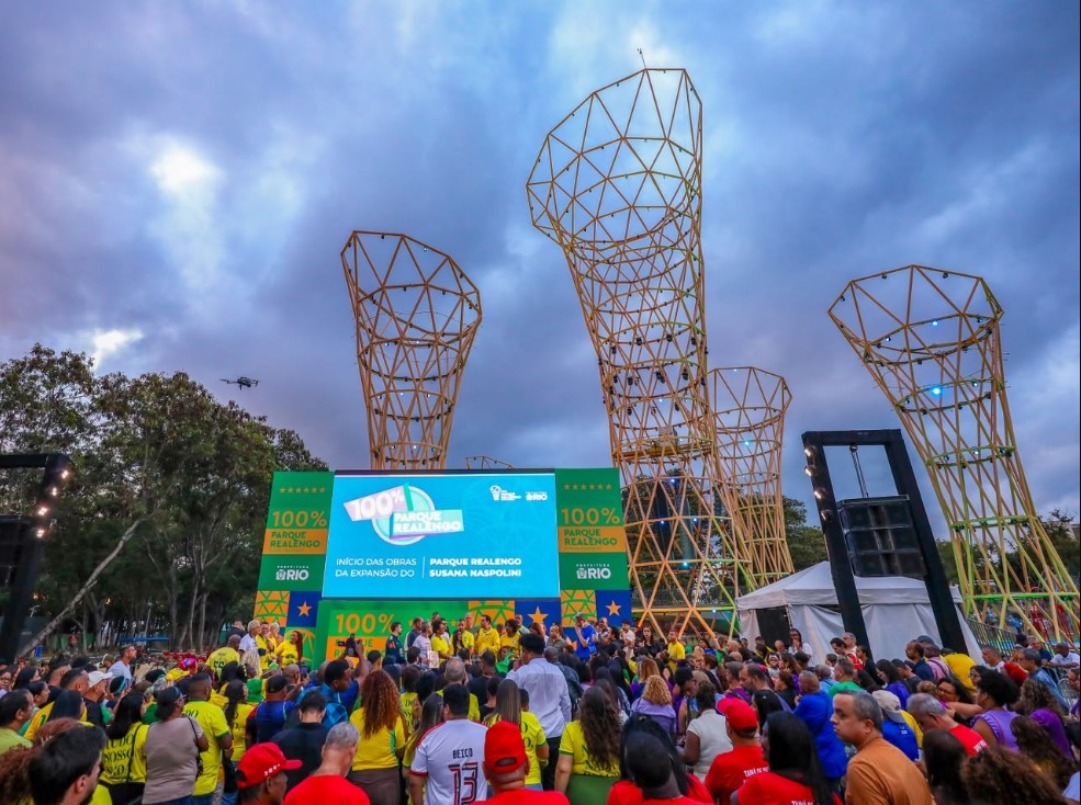 Parque Realengo Suzana Naspolini vai dobrar de tamanho e terá terá lago, ciclovia, área de eventos e espaço internacional
