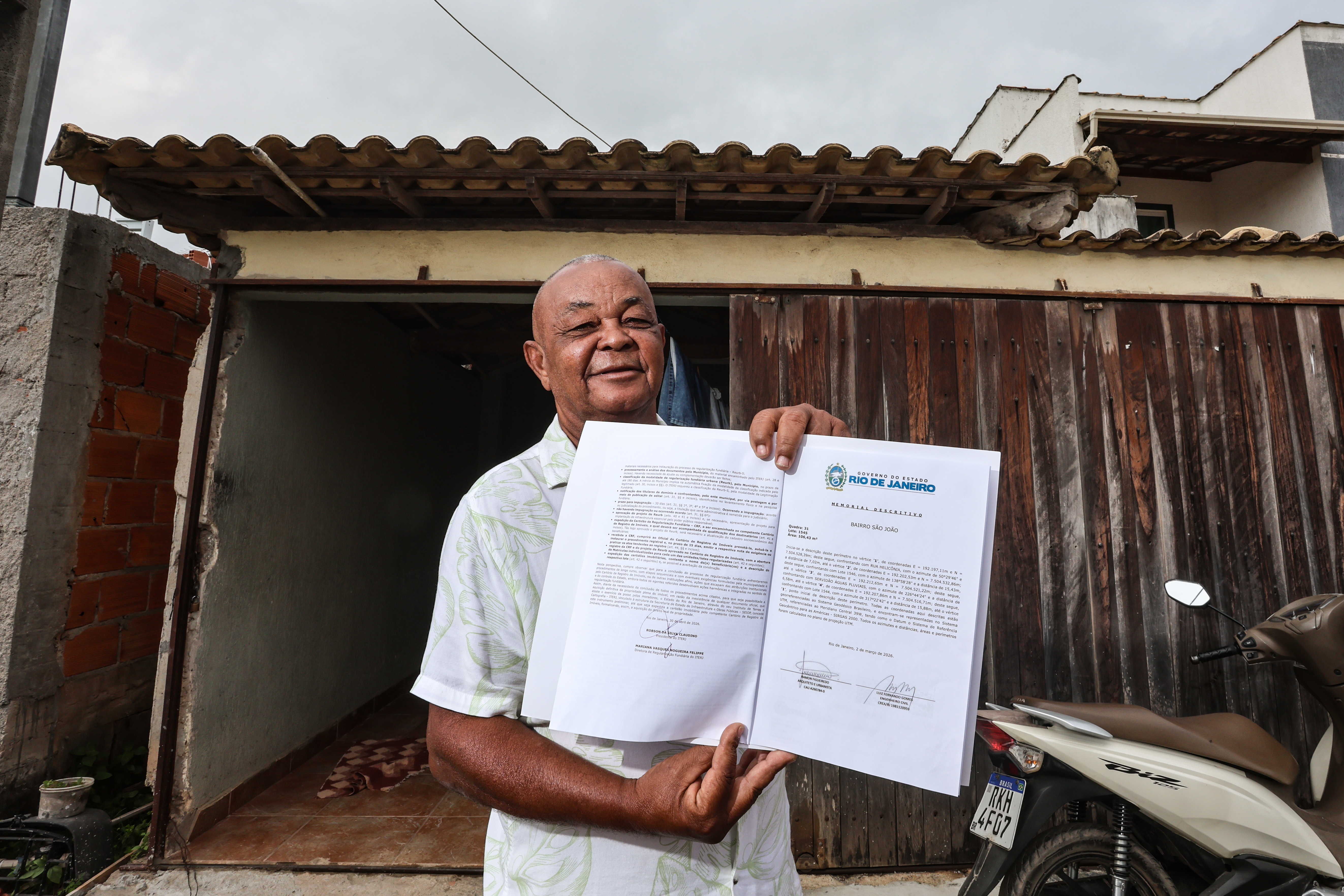 Governo do Rio amplia regularização fundiária e garante segurança jurídica para moradores