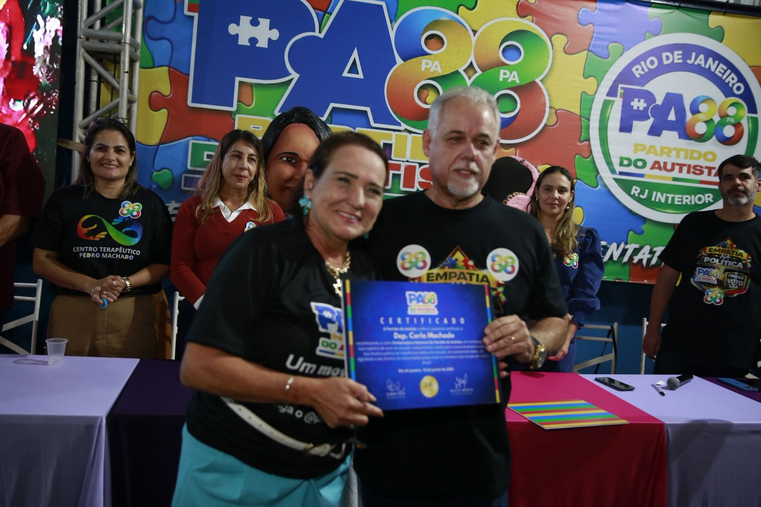 Partido do Autista escolhe deputada Carla Machado como embaixadora nacional