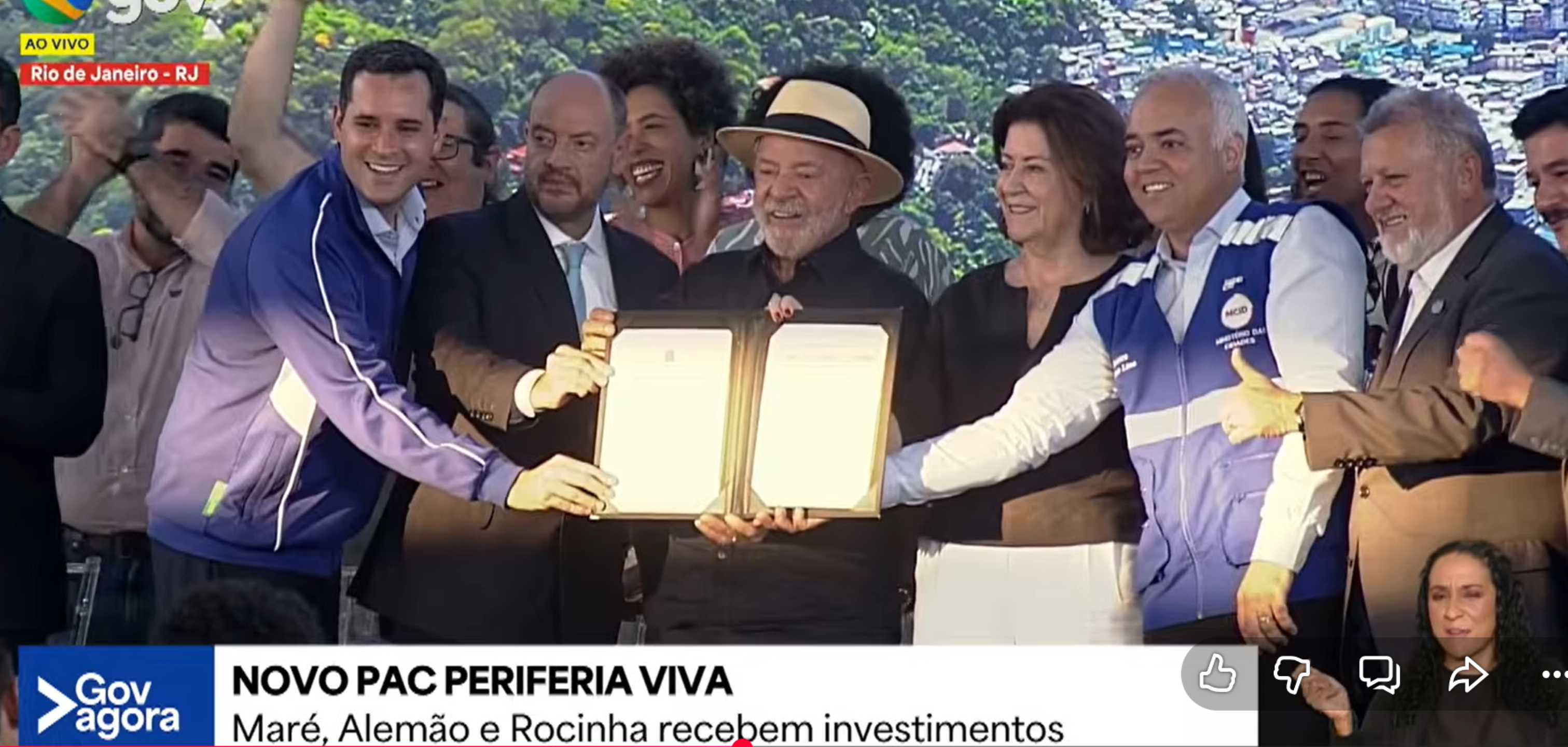 Lula lança PAC das Favelas no Rio com R$ 702 milhões para Jardim Maravilha, Rocinha, Maré e Alemão