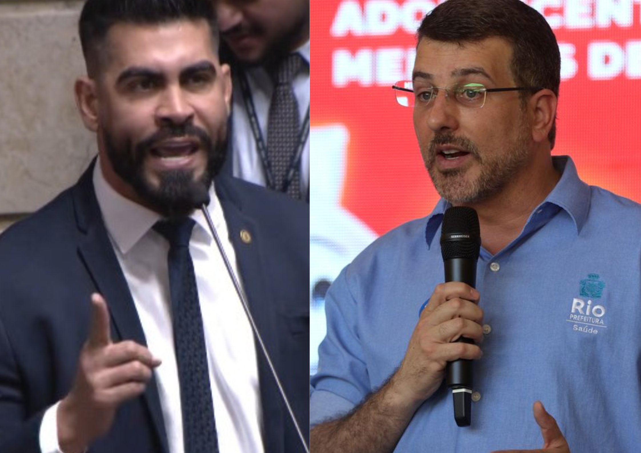 Vereador Marcelo Diniz critica Secretaria de Saúde e faz ataque homofóbico contra Daniel Soranz: ‘Bicha pão com ovo’