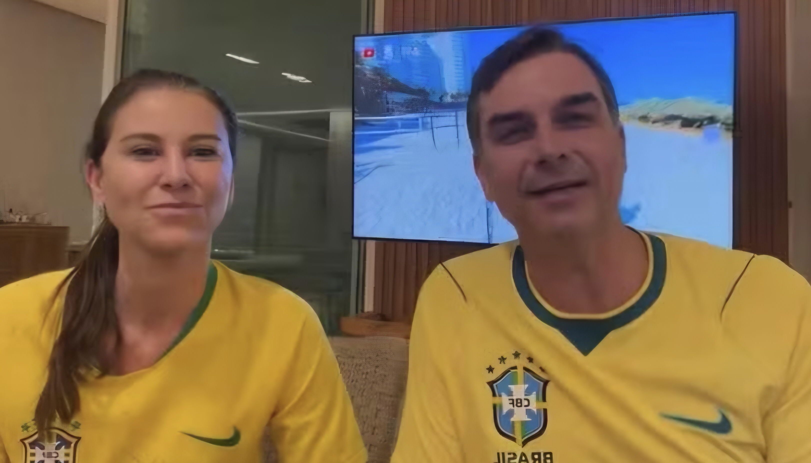 Flávio reage a críticas de Michelle e diz: “Hoje ninguém me aborrece”