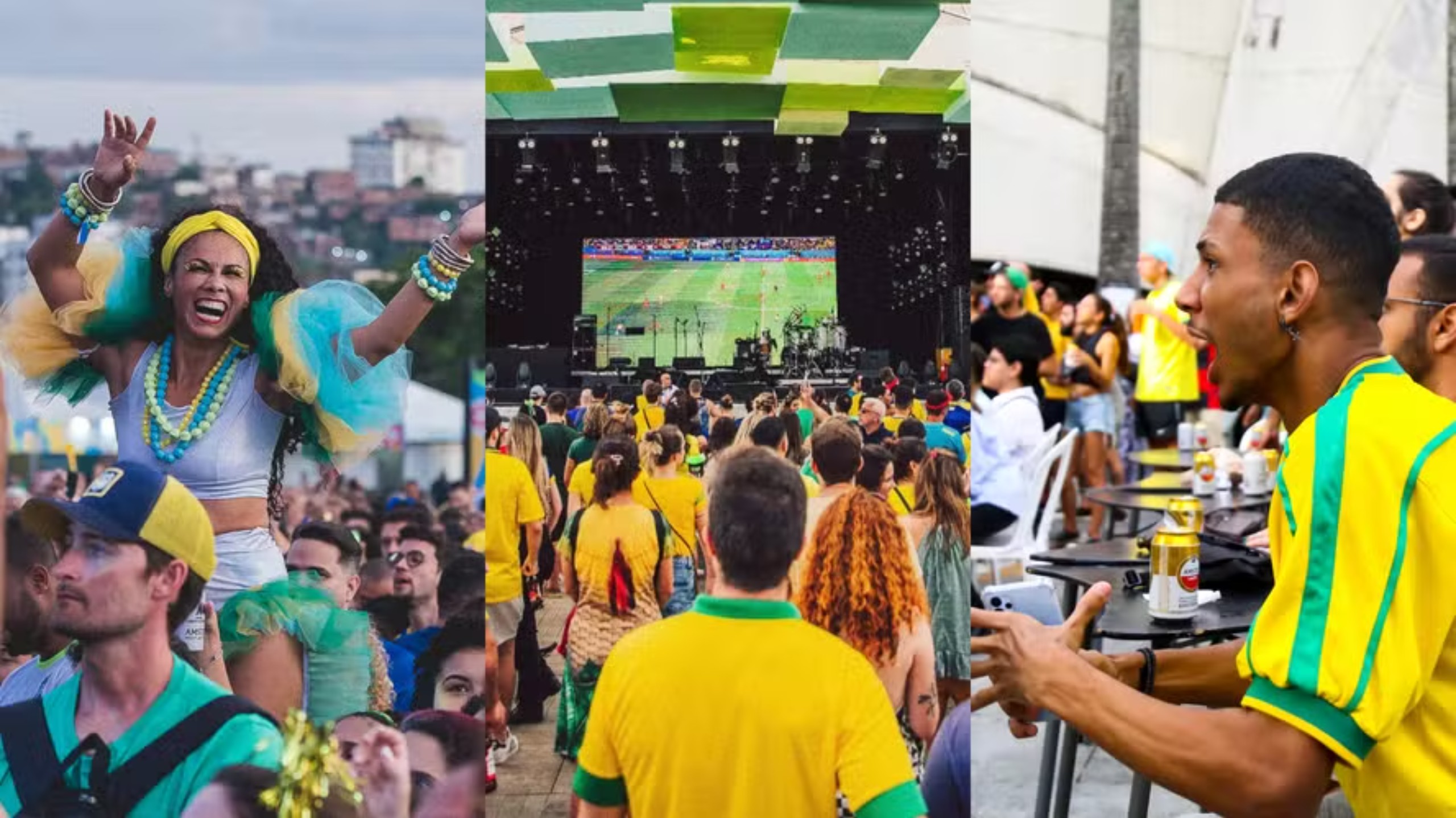 Jogos do Brasil na Copa além do futebol: guia reúne arenas, shows e fan fests no Rio de Janeiro