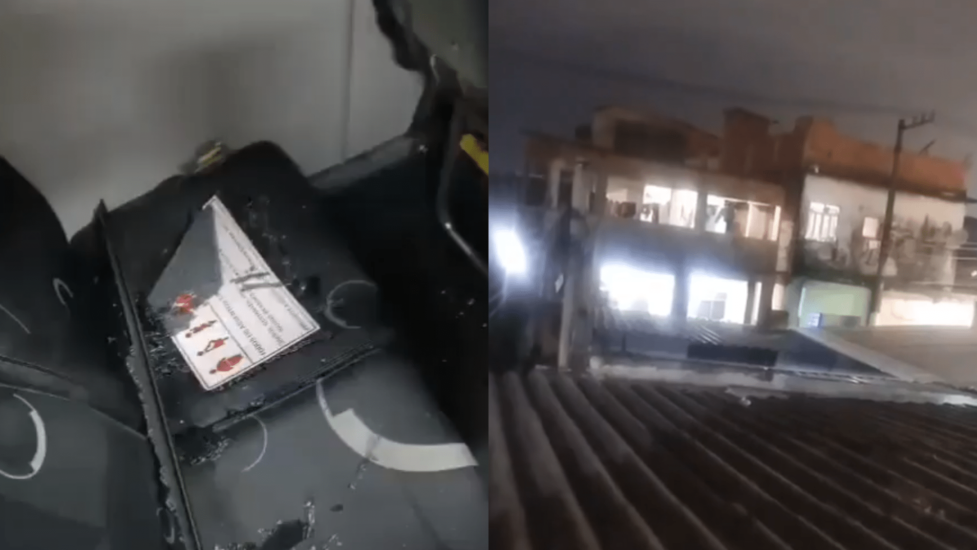Intenso tiroteio entre facções atinge janela de ônibus e assusta moradores em Vigário Geral; vídeo