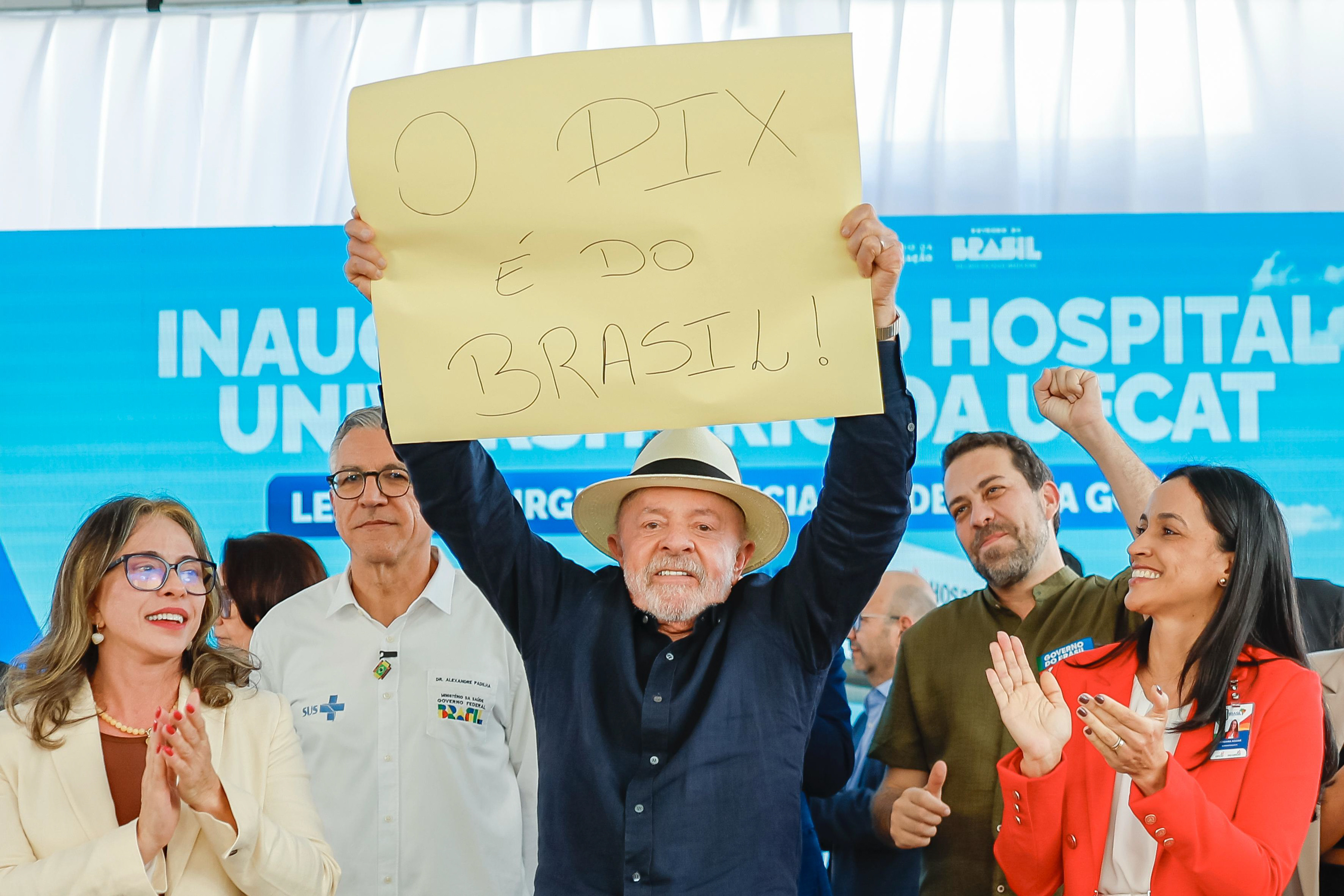 Lula transforma defesa do Pix em bandeira política e compara mobilização à das urnas eletrônicas