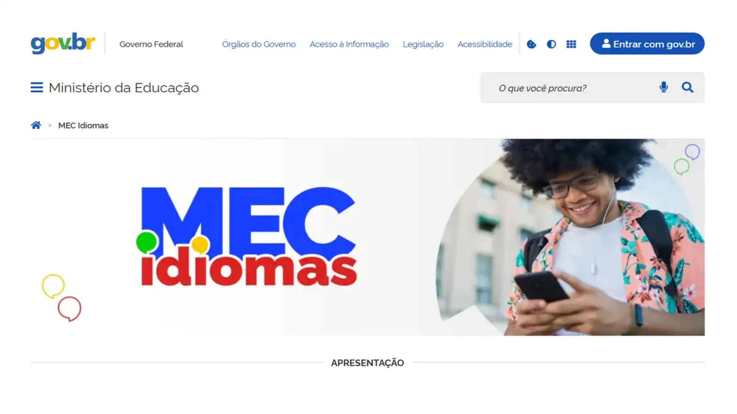 MEC lança plataforma gratuita com cursos de inglês e espanhol para estudantes de todo o país