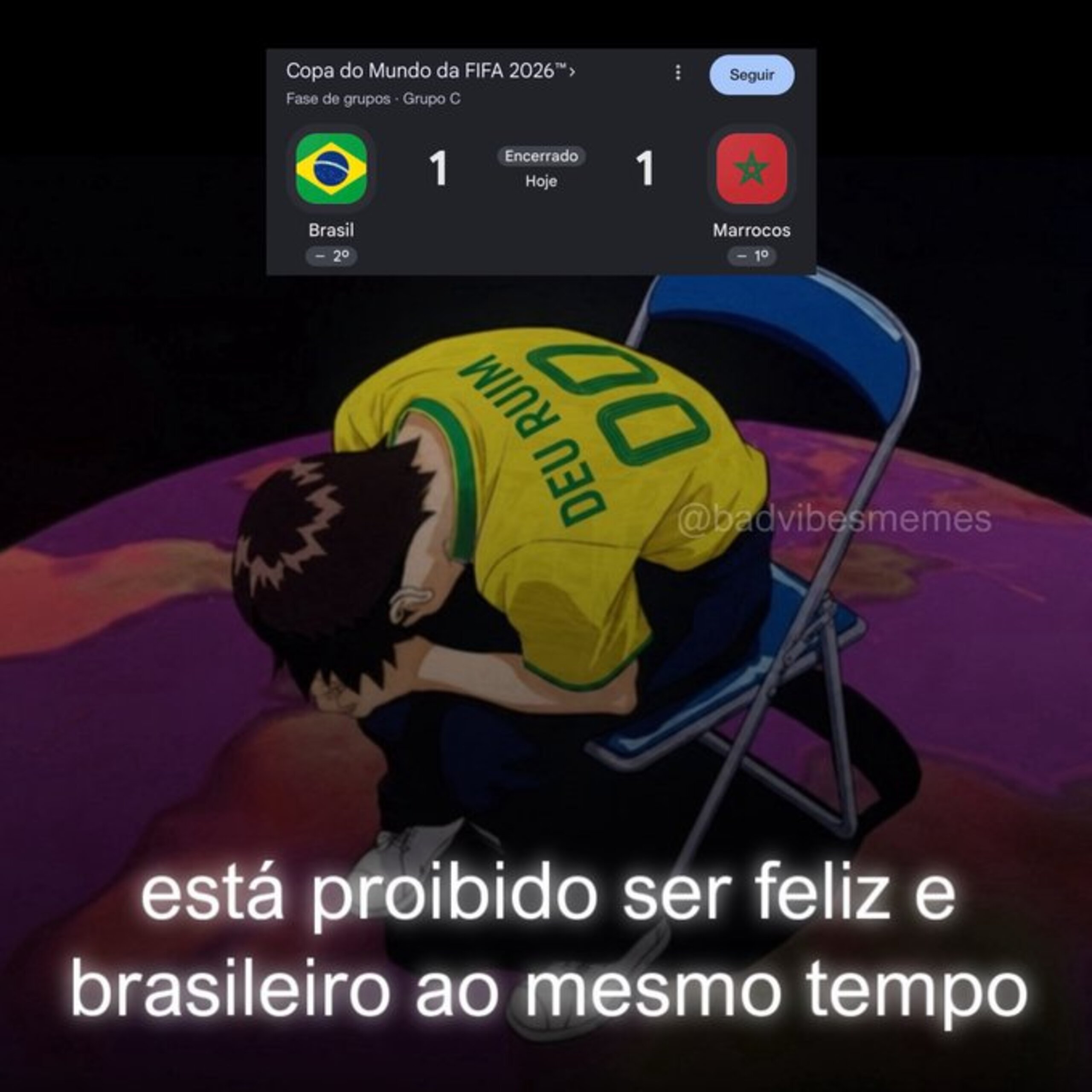 Memes tomam conta das redes após empate do Brasil com Marrocos na estreia da Copa; vídeos