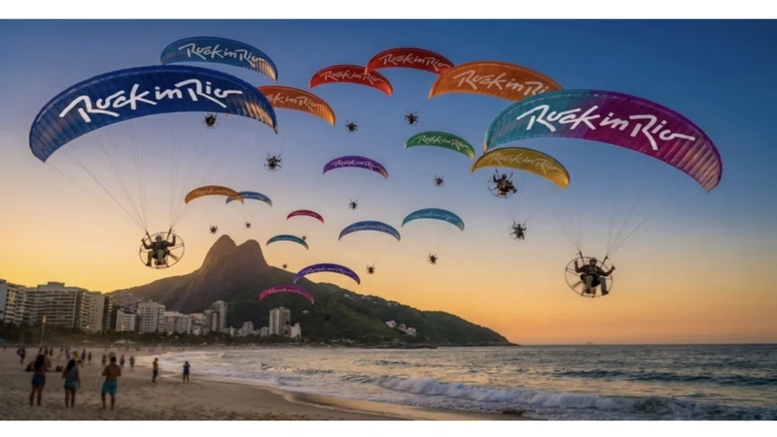 Rock in Rio leva espetáculo aéreo ao céu do Rio e reforça impacto bilionário na economia