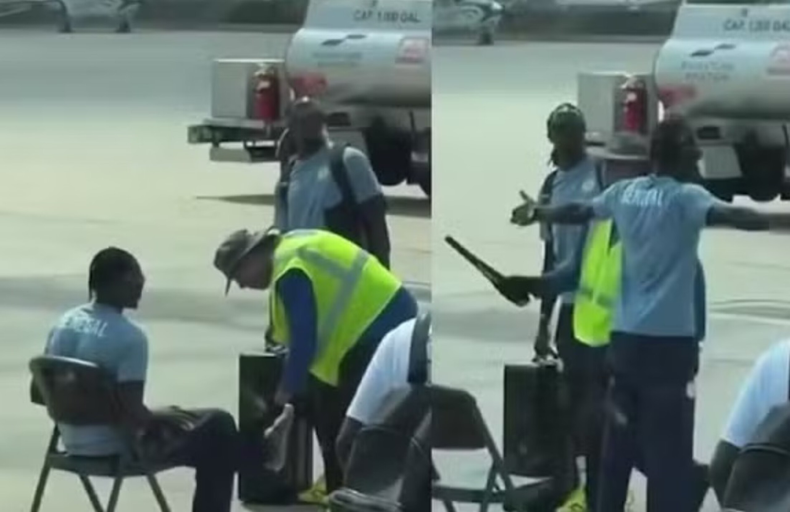 Boas-vindas: delegação de Senegal é revistada na pista do aeroporto ao chegar aos EUA para a Copa; vídeo