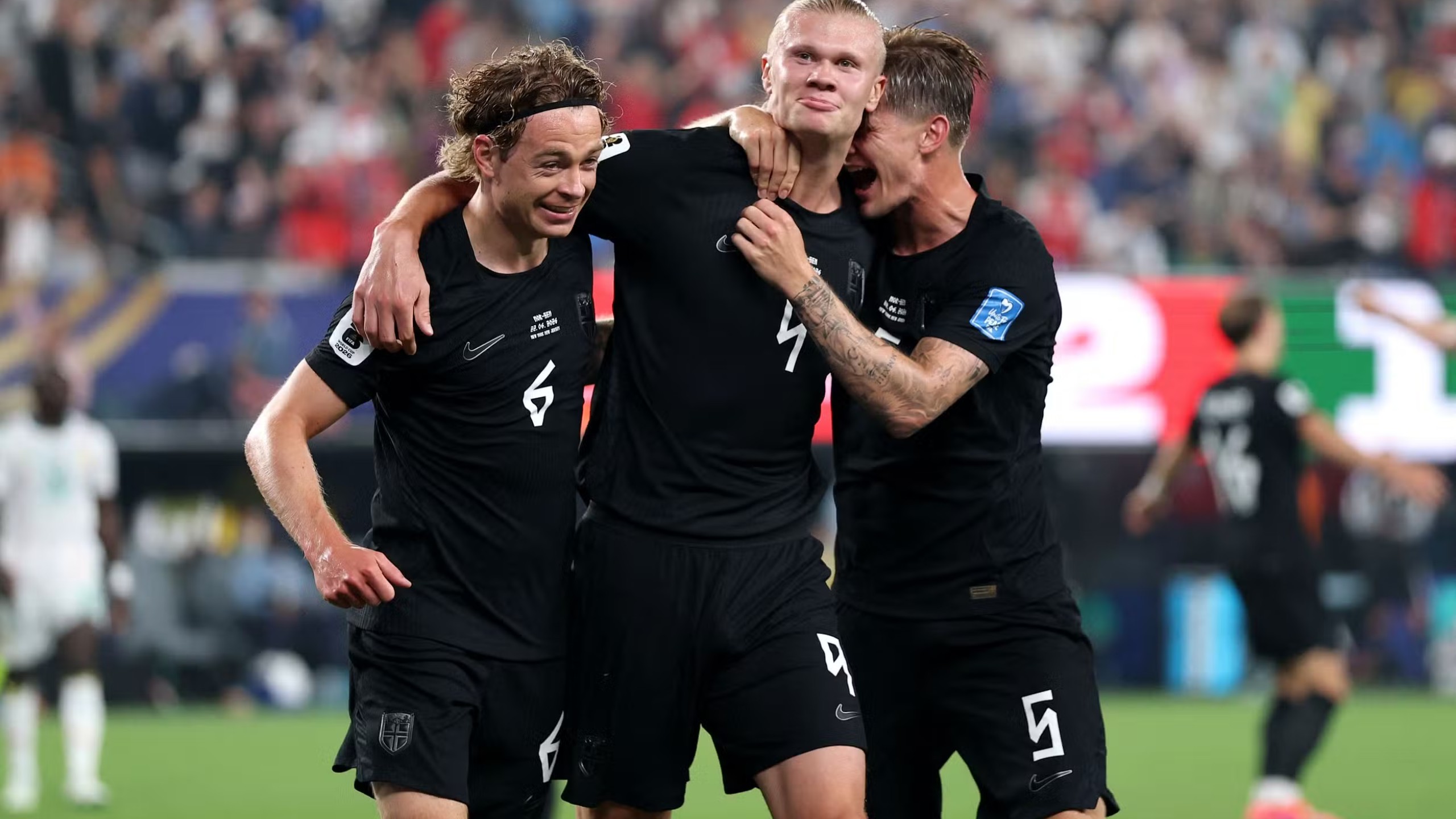 Haaland marca dois gols, Noruega vence Senegal e segue forte na Copa do Mundo