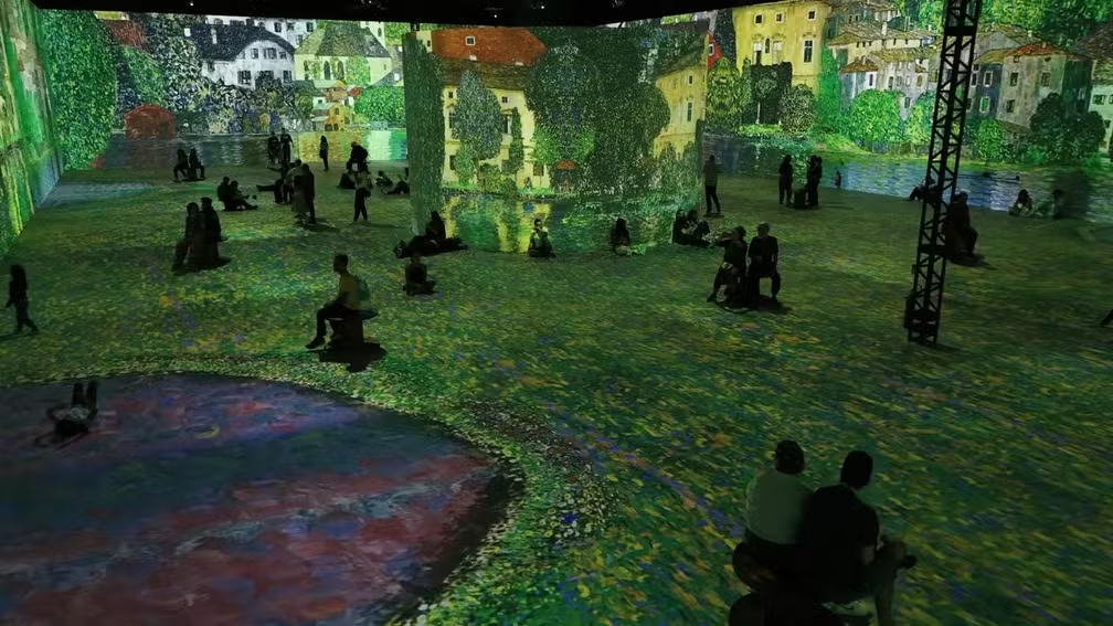 Exposição imersiva sobre Klimt e Gaudí estreia no Rio