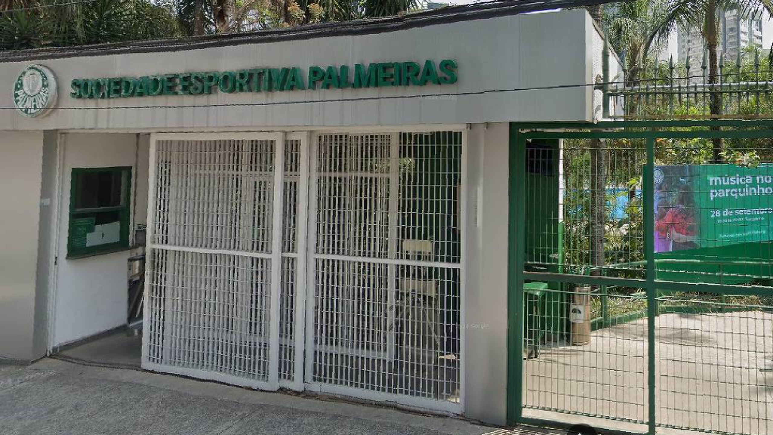 Polícia investiga denúncia de abuso sexual contra menina de 4 anos na sede do Palmeiras