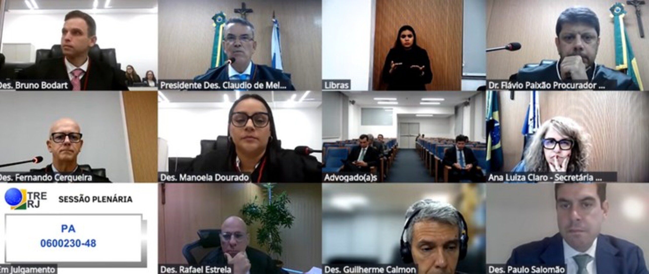 TRE-RJ define rodízio e nomeia 60 juízes para zonas eleitorais da capital e do interior
