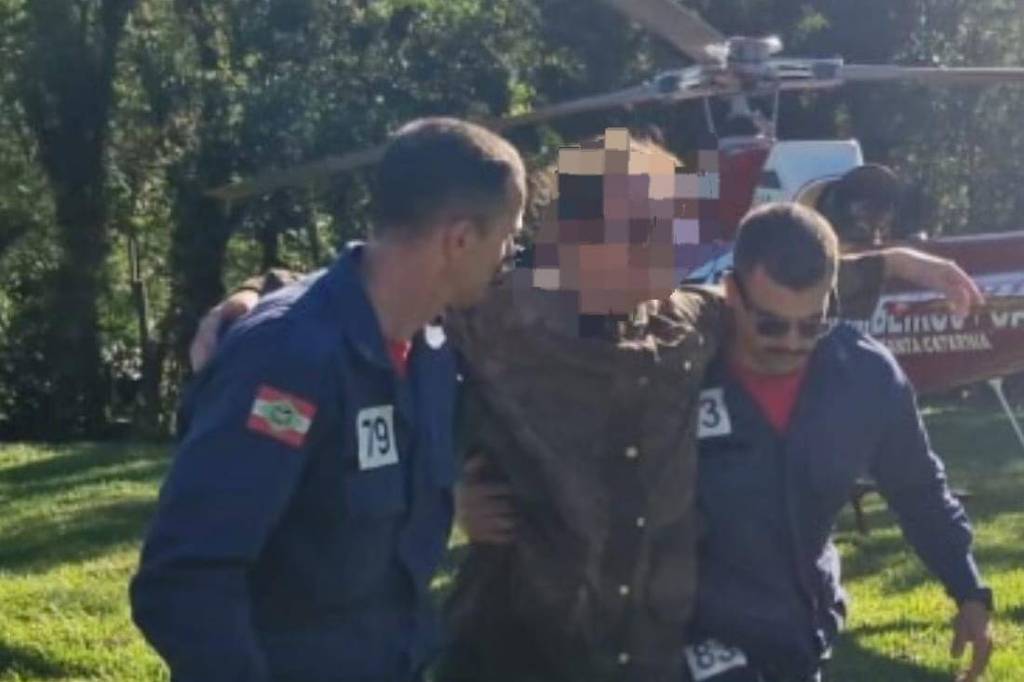 Trilheiro desaparecido em Joinville é encontrado vivo após cinco dias sem comer, dizem bombeiros