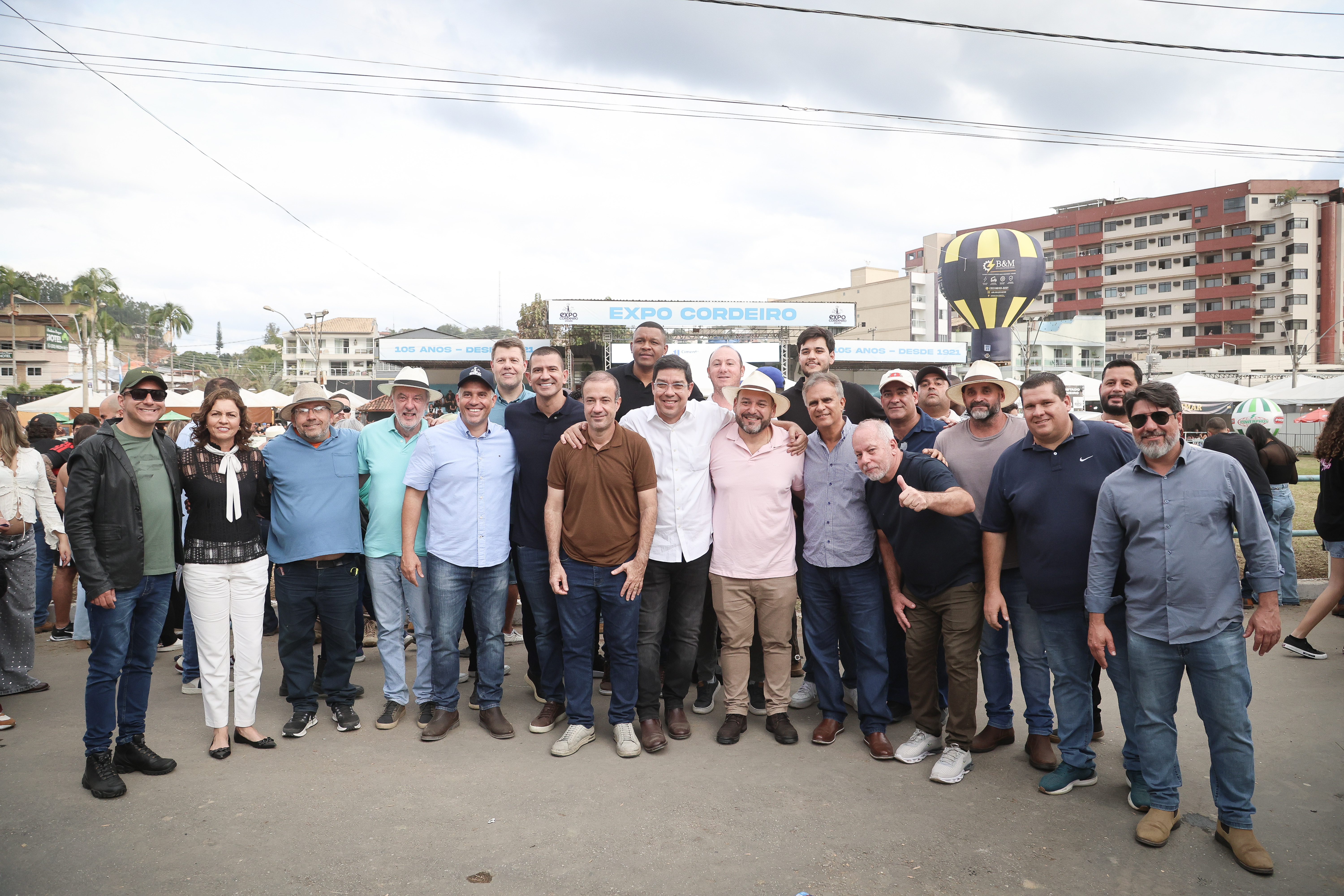 Douglas Ruas apresenta plano para estradas e turismo durante a Expo Cordeiro