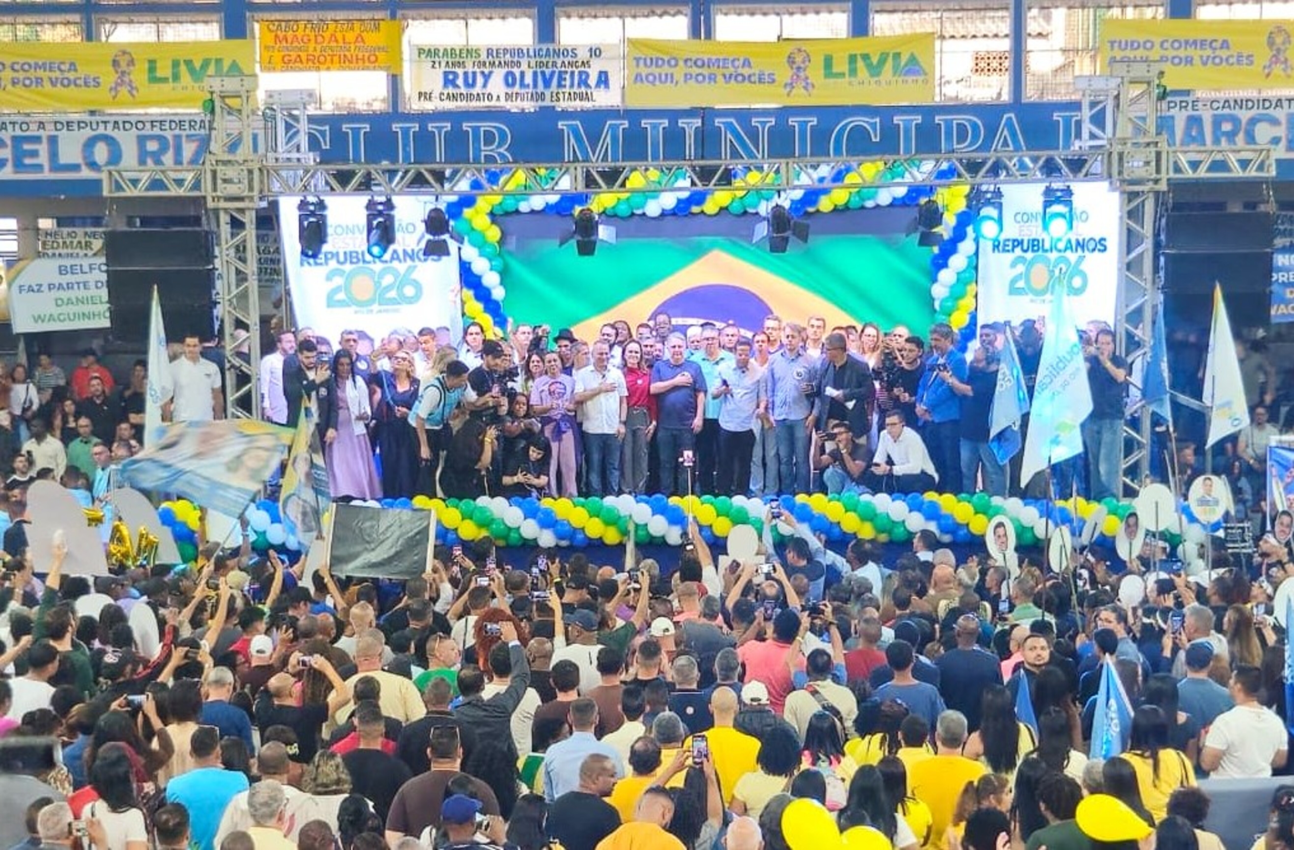 Republicanos oficializa Garotinho ao governo do Rio e lança Crivella e Waguinho ao Senado