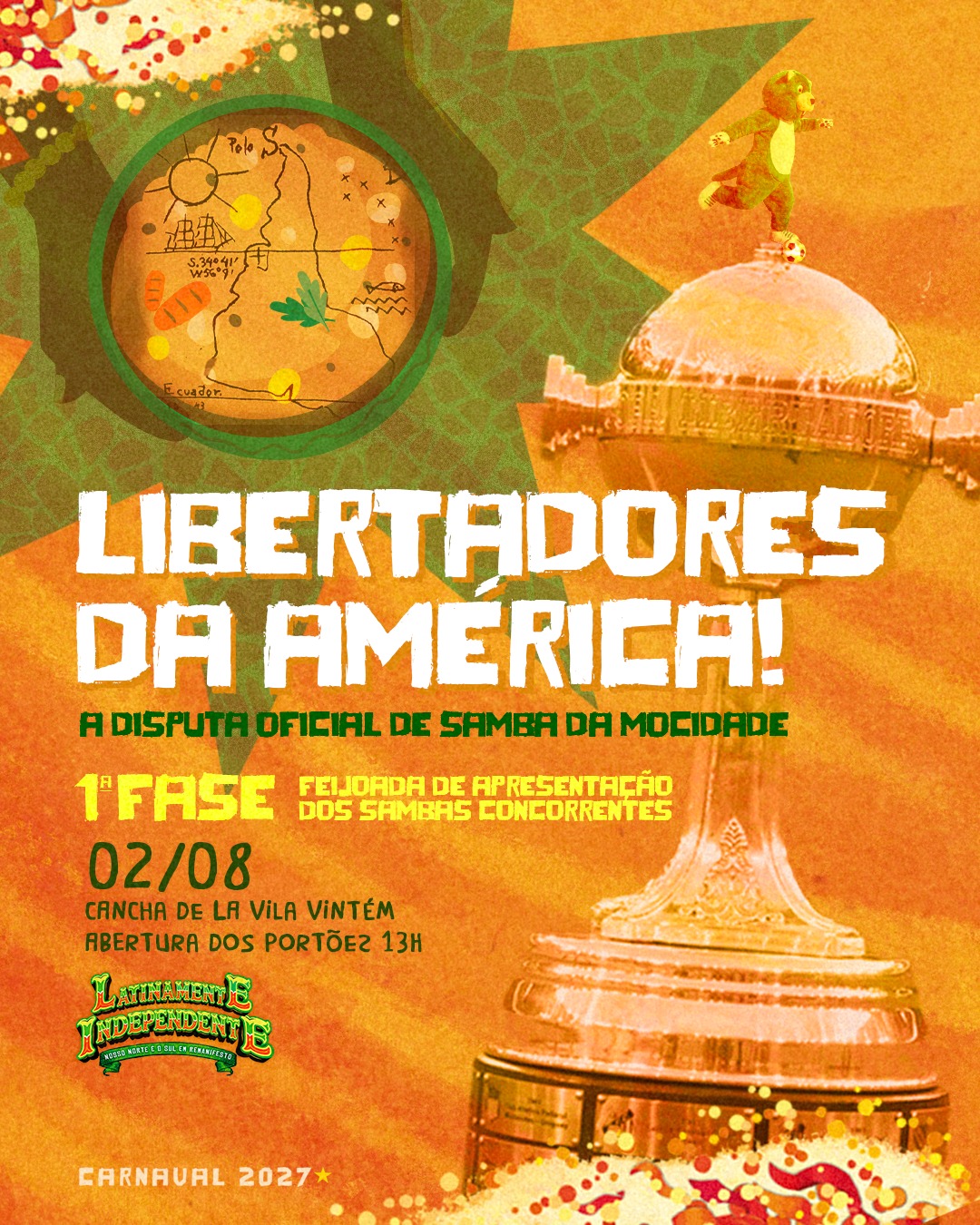 Mocidade faz tradicional feijoada e apresenta sambas concorrentes neste domingo