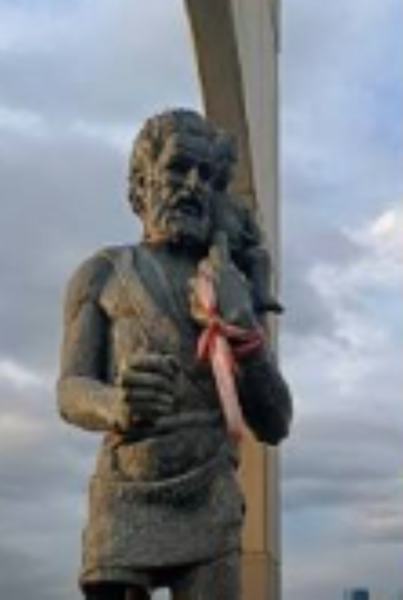 Estátua de São Cristóvão é furtada no Rio na véspera do dia do santo